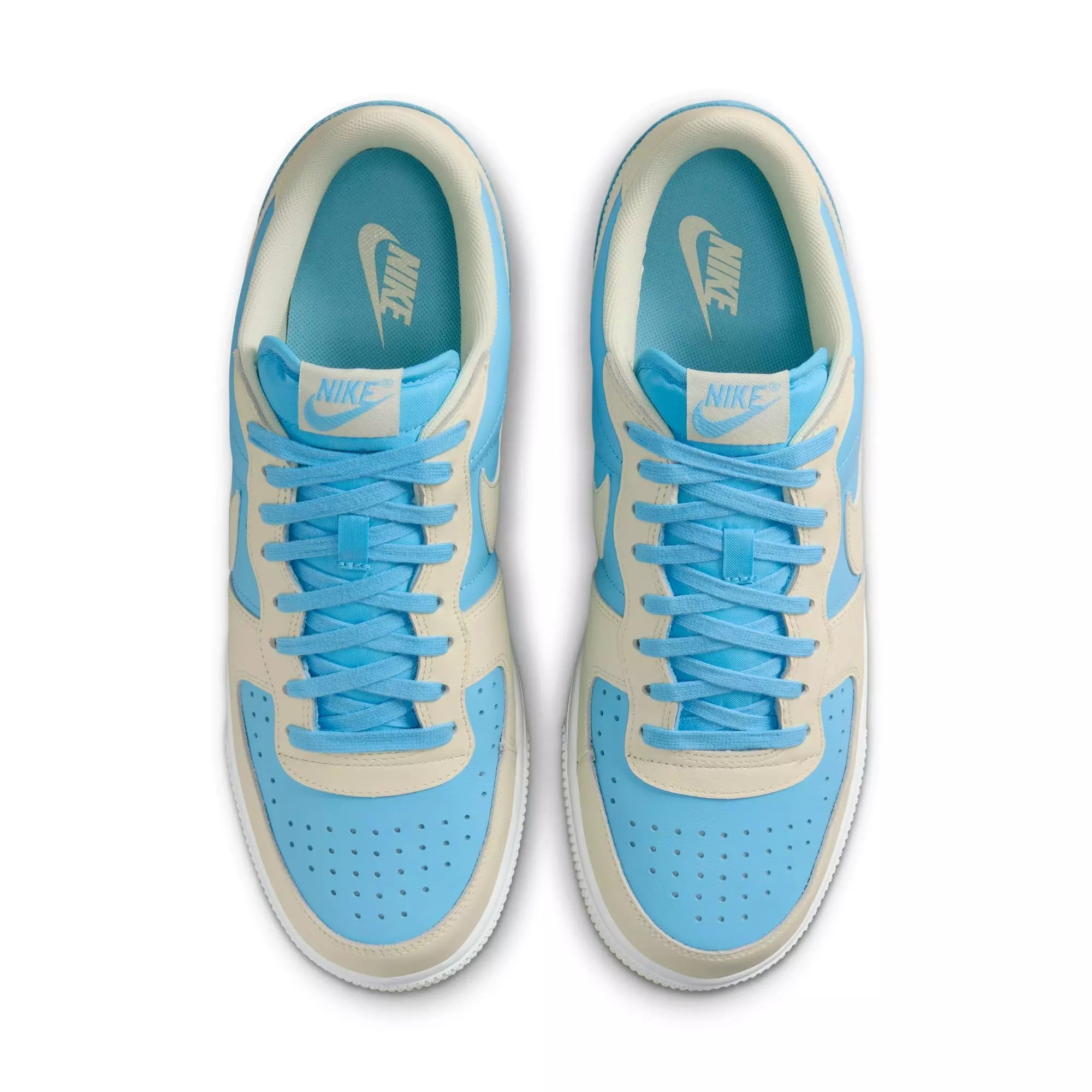Nike Terminator Low "Aquarius Blue/Coconut Milk/White" Men's Shoe - LT BLUE/WHITE