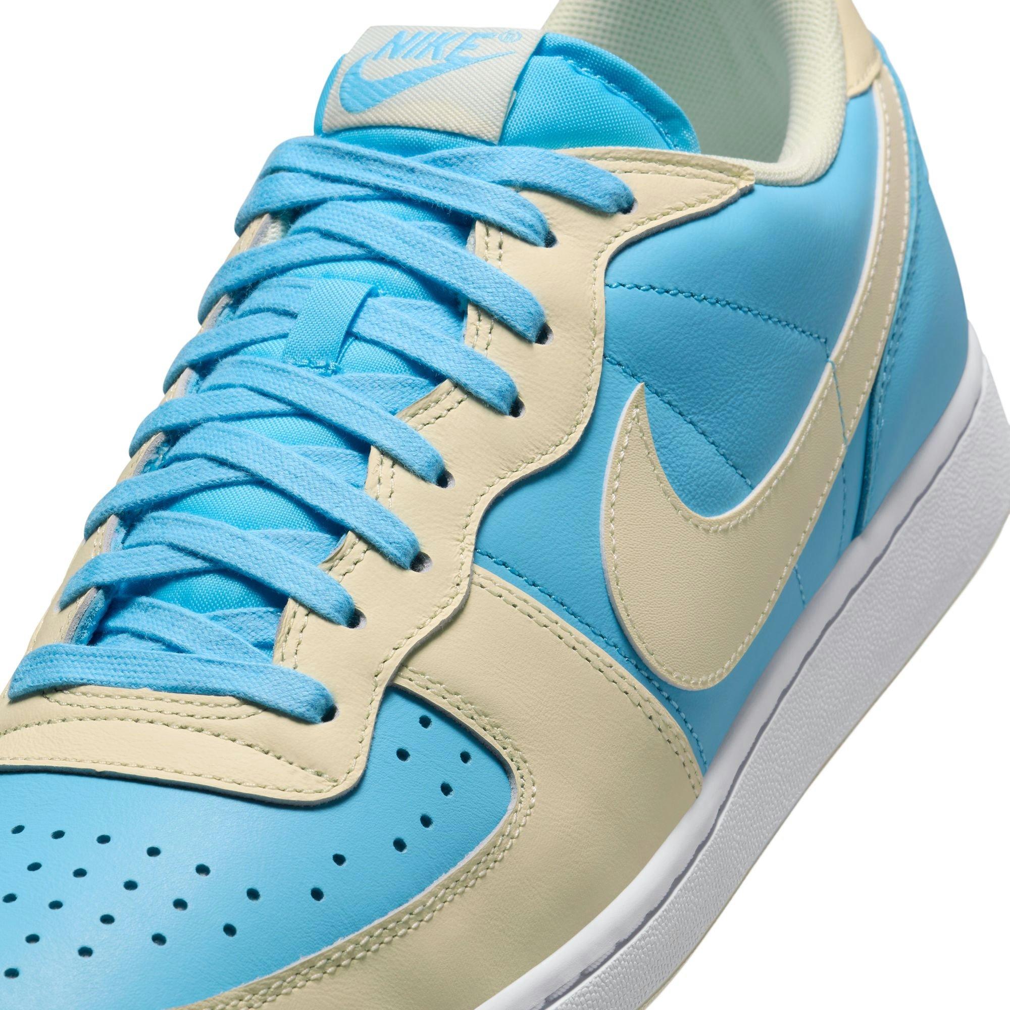 Nike Terminator Low "Aquarius Blue/Coconut Milk/White" Men's Shoe - LT BLUE/WHITE Thumbnail View 9