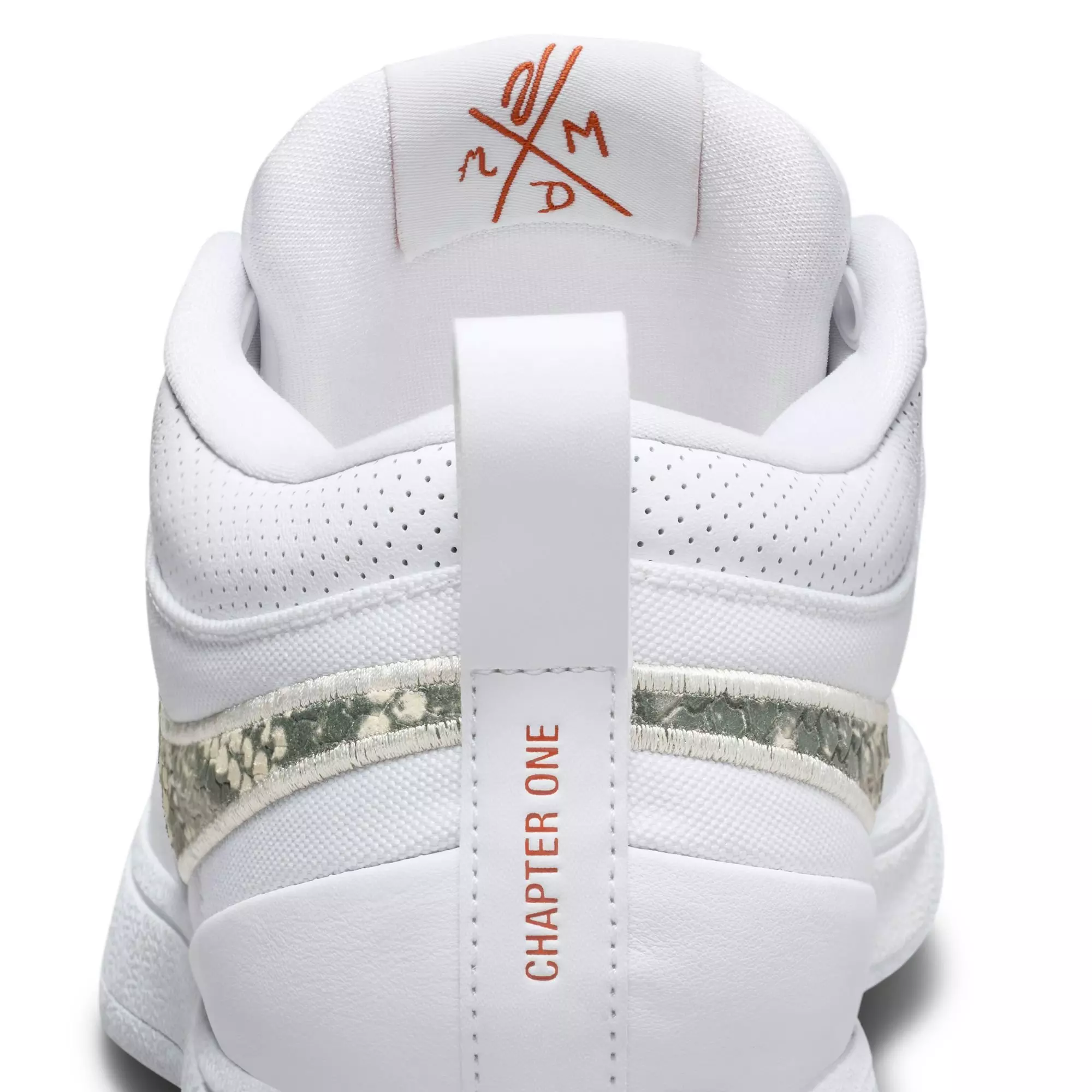 Nike Book 1 "Rattlesnake" Men's Basketball Shoe - WHITE/OREWOOD BROWN/BURNT SUNRISE