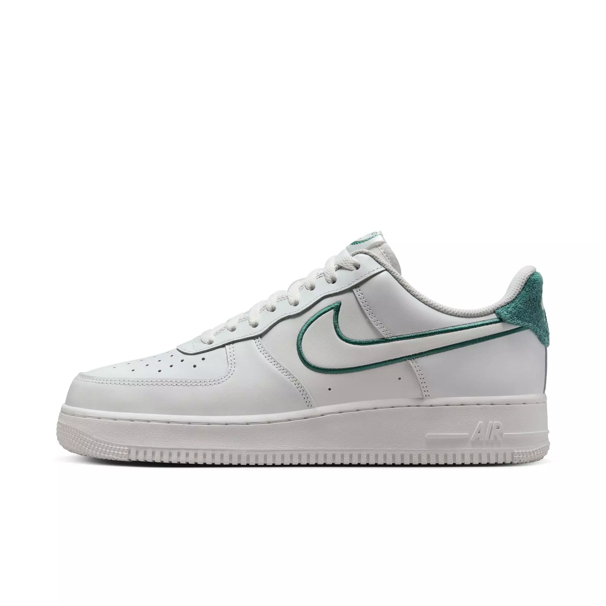 Nike Air Force 1 '07 LV8 "Summit White/Bicoastal" Men's Shoe - WHITE/TEAL