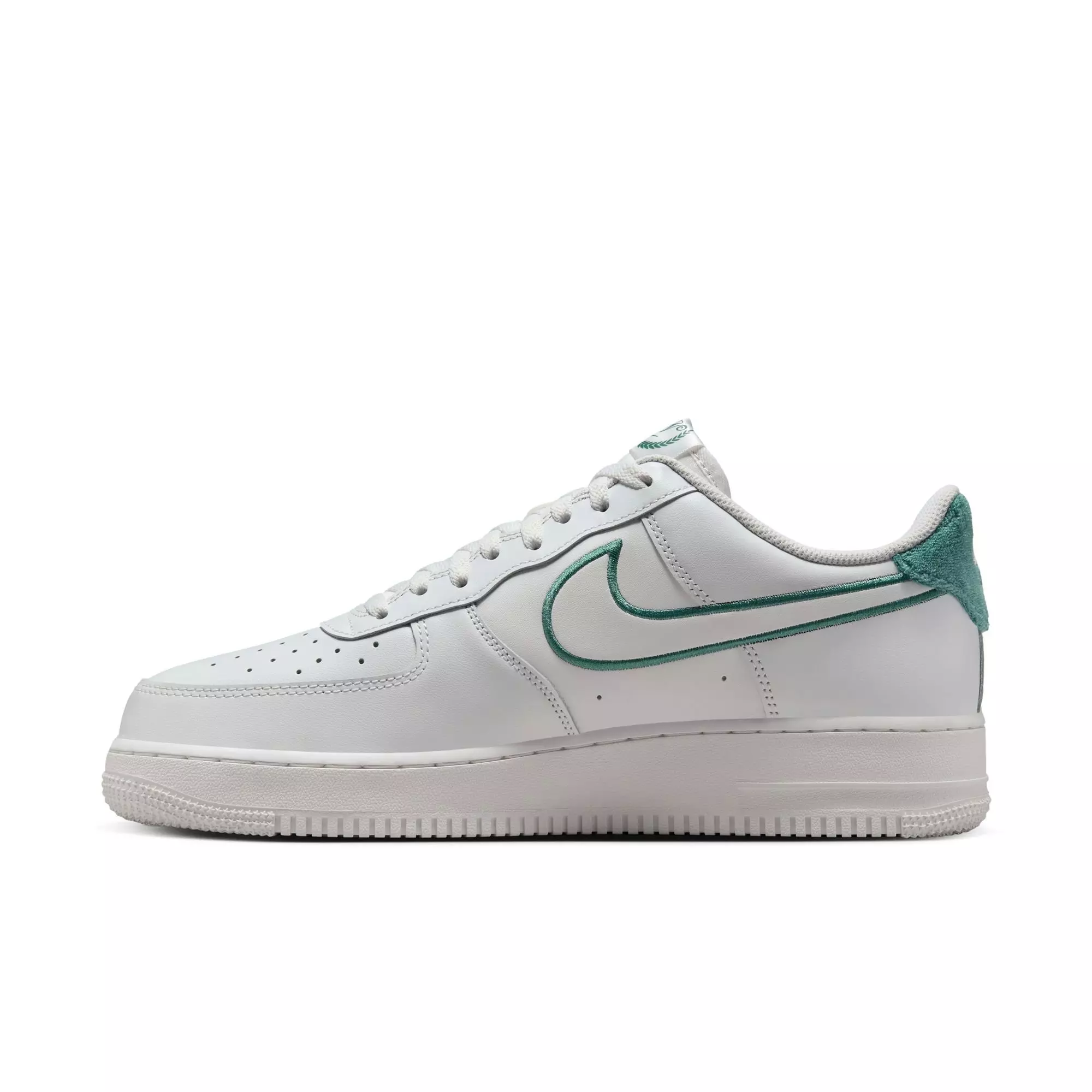 Nike Air Force 1 '07 LV8 "Summit White/Bicoastal" Men's Shoe - WHITE/TEAL