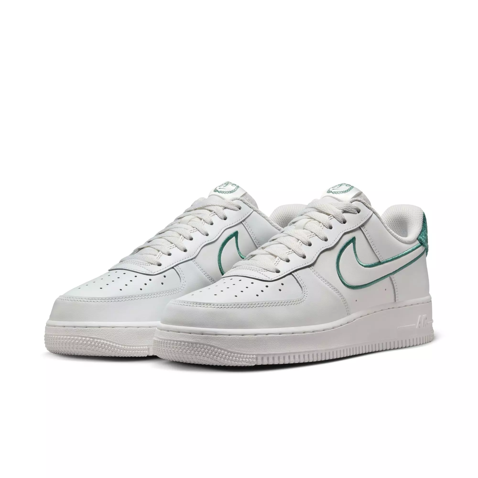 Nike Air Force 1 '07 LV8 "Summit White/Bicoastal" Men's Shoe - WHITE/TEAL