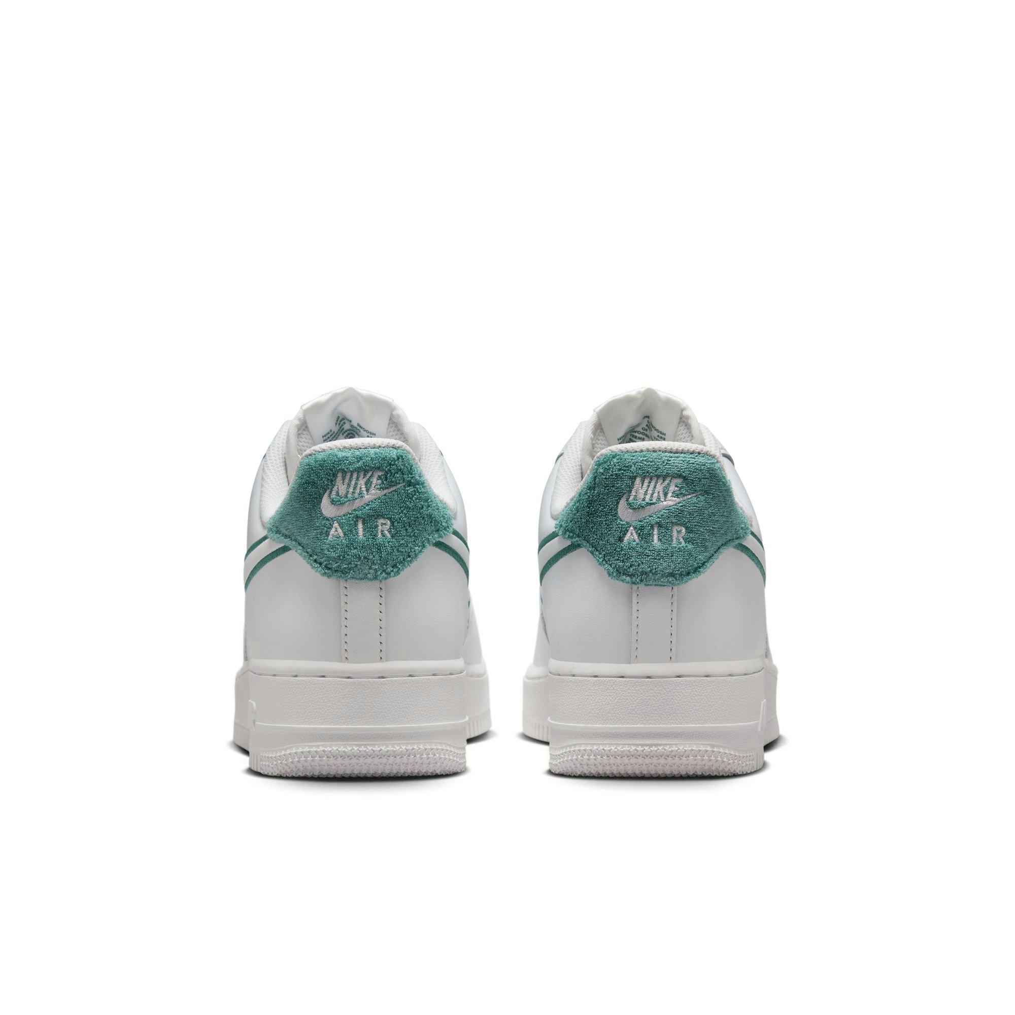 Nike Air Force 1 '07 LV8 "Summit White/Bicoastal" Men's Shoe - WHITE/TEAL Thumbnail View 6
