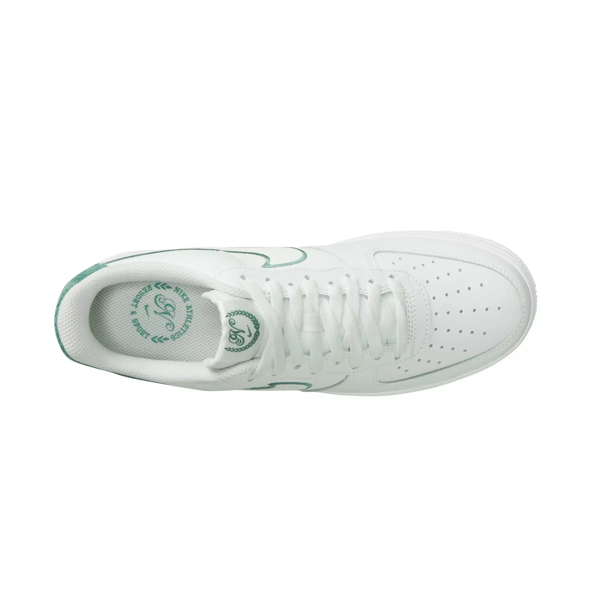 Nike Air Force 1 '07 LV8 "Summit White/Bicoastal" Men's Shoe - WHITE/TEAL