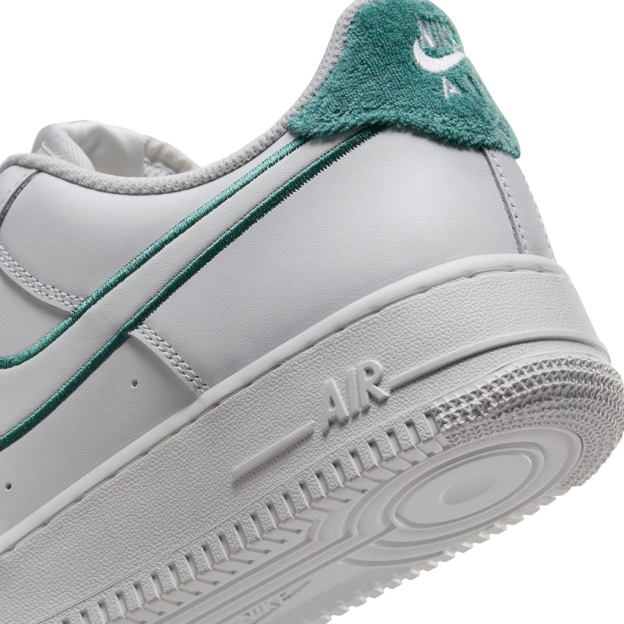 Nike Air Force 1 '07 LV8 "Summit White/Bicoastal" Men's Shoe - WHITE/TEAL Thumbnail View 11