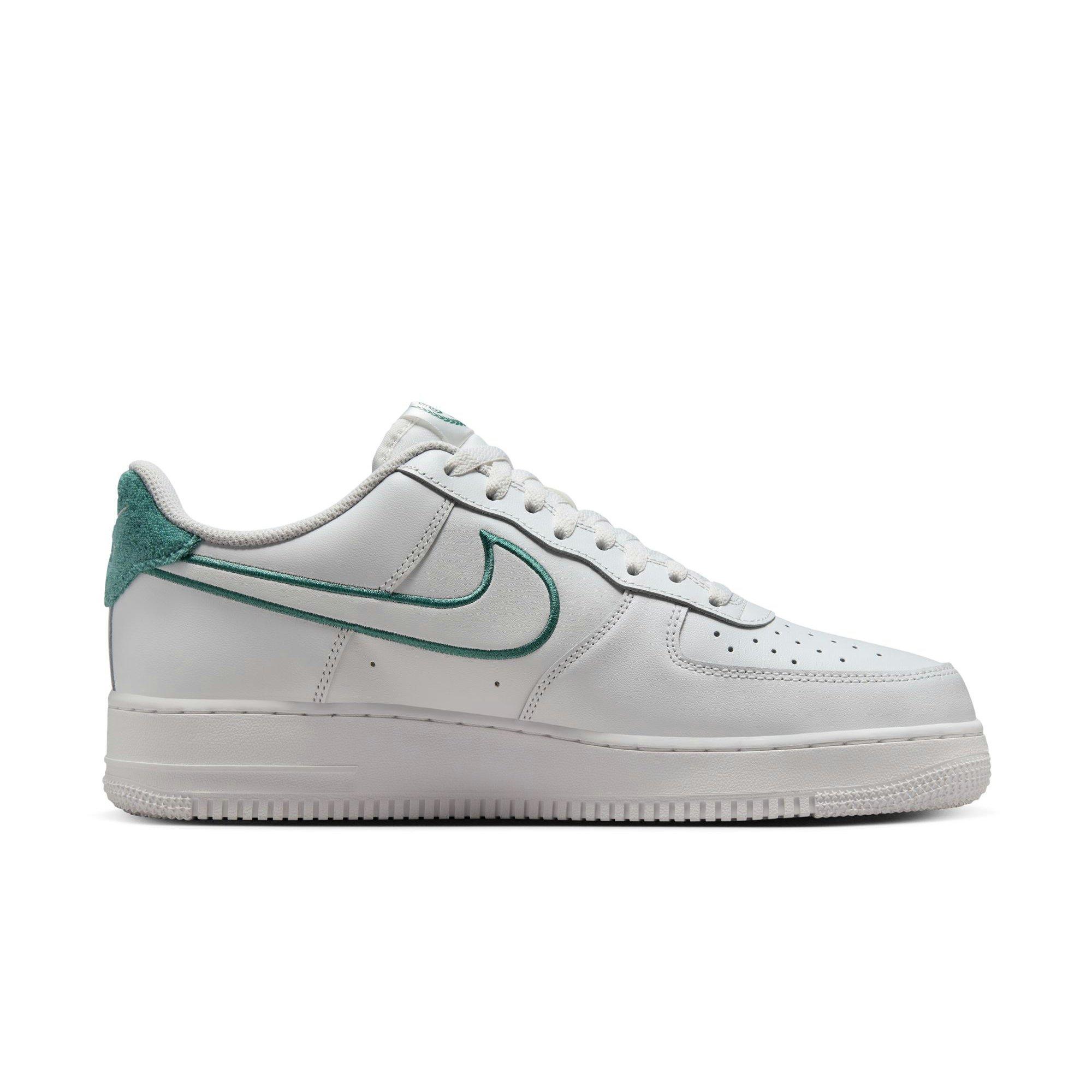 Nike Air Force 1 '07 LV8 "Summit White/Bicoastal" Men's Shoe - WHITE/TEAL Thumbnail View 2