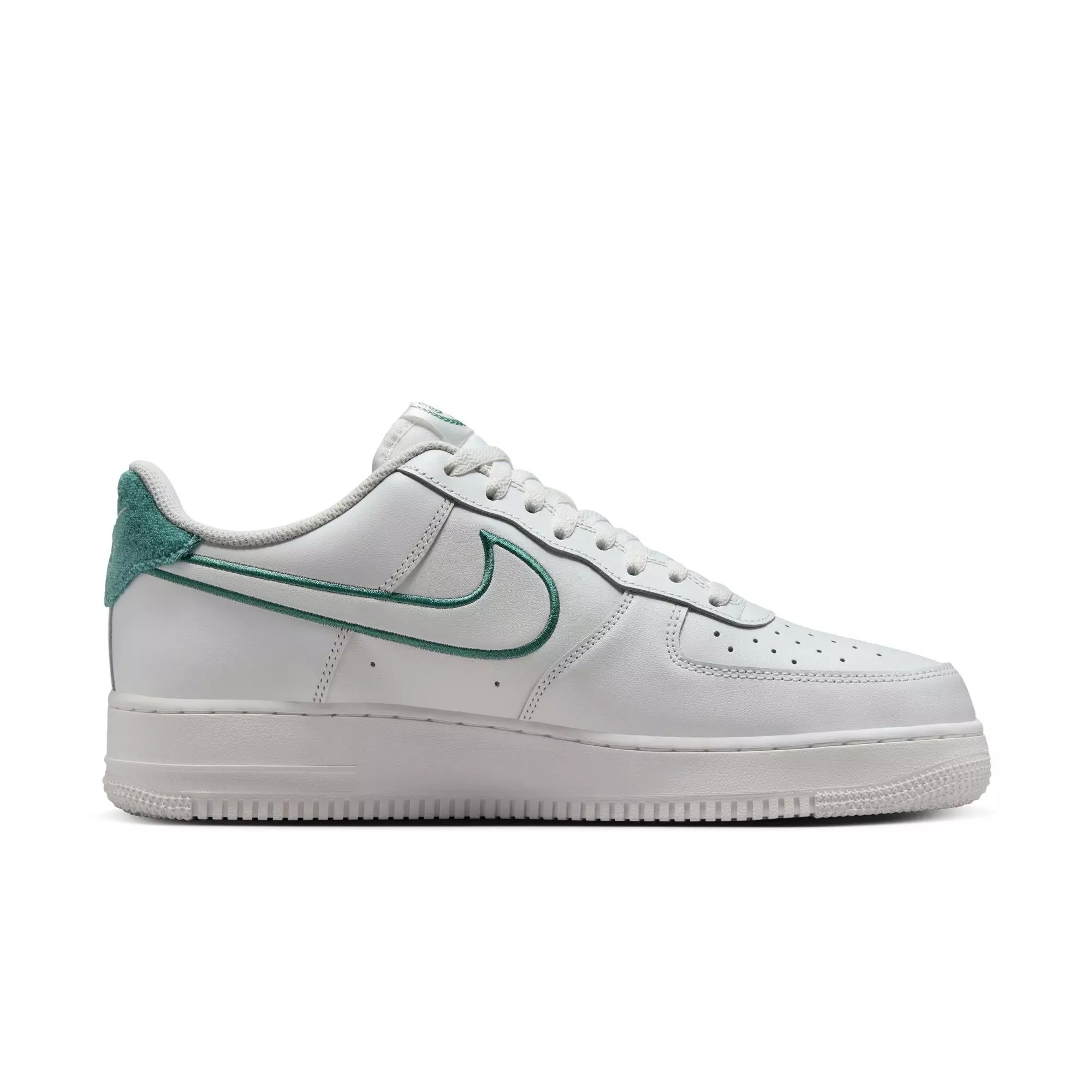 Nike Air Force 1 '07 LV8 "Summit White/Bicoastal" Men's Shoe - WHITE/TEAL