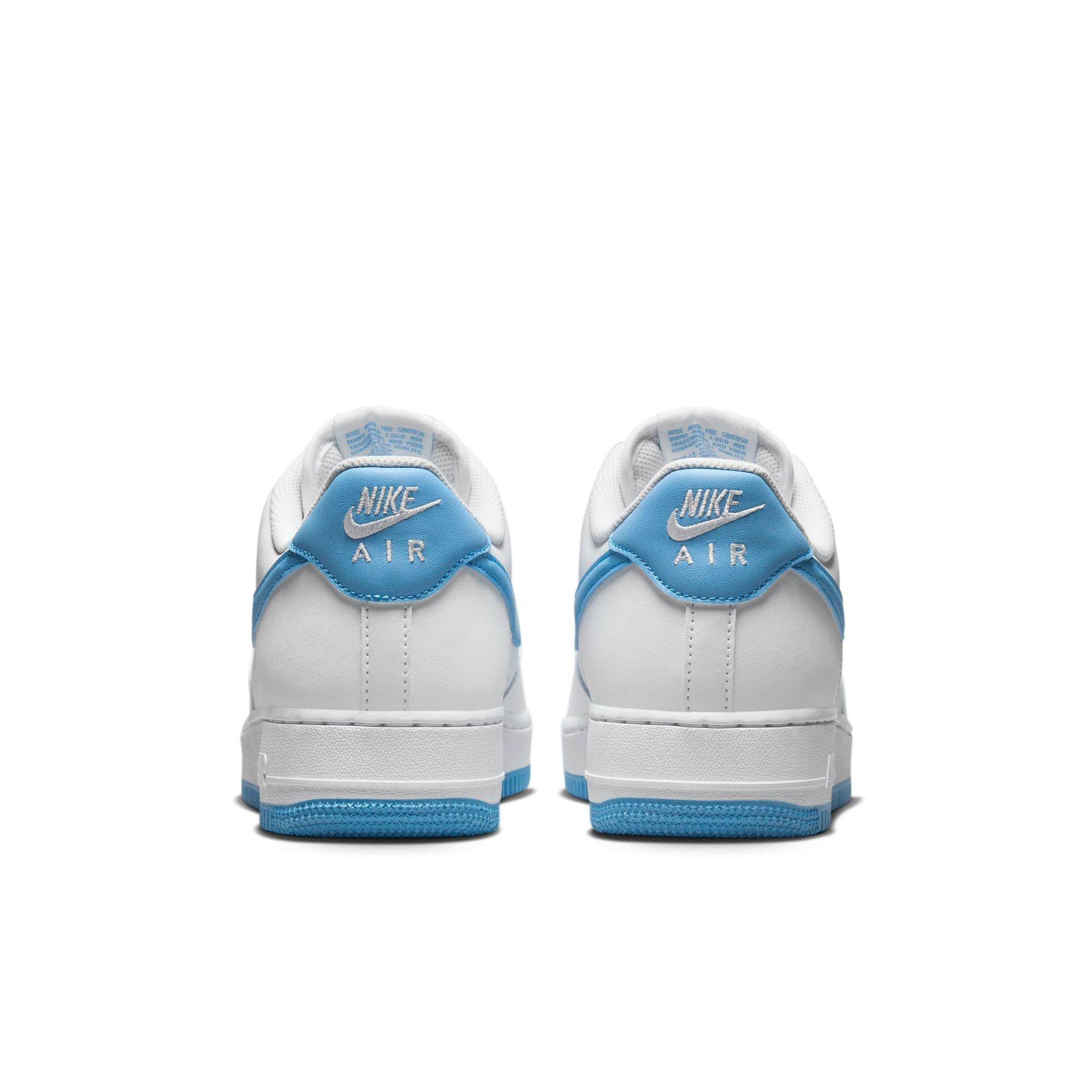 Nike Air Force 1 '07 Men's "White/Aquarius" Shoe