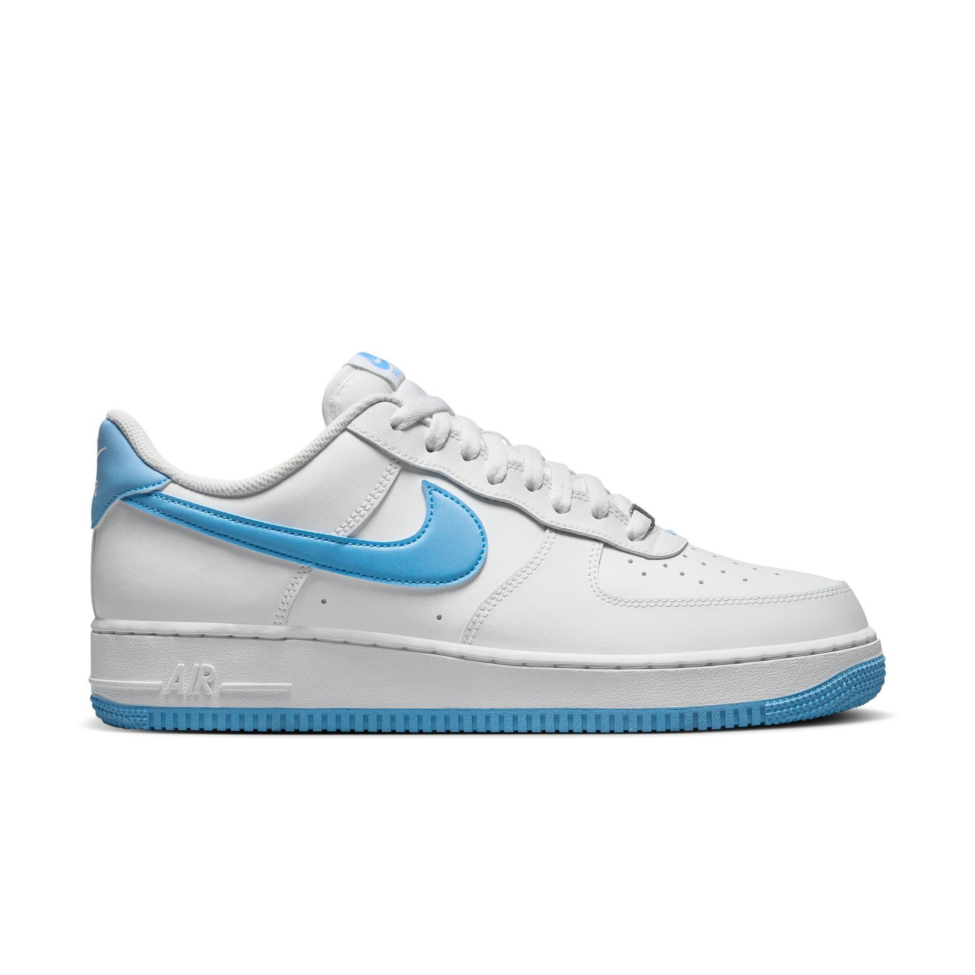 Nike Air Force 1 '07 Men's "White/Aquarius" Shoe