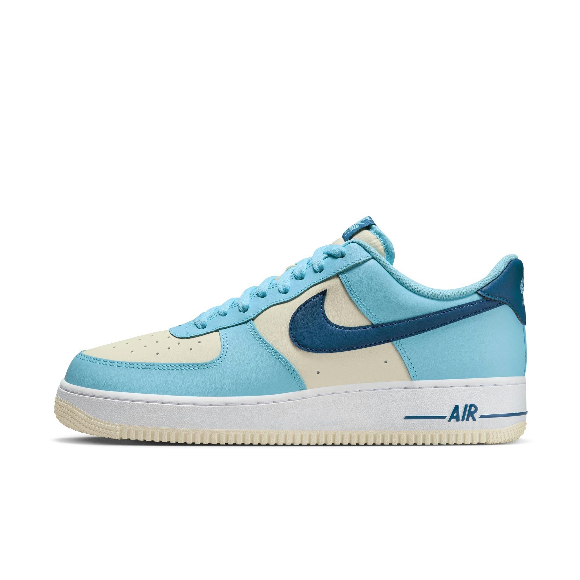 Nike Air Force 1 '07 Men's Aquarius Blue/Court Blue/Coconut Milk Shoe