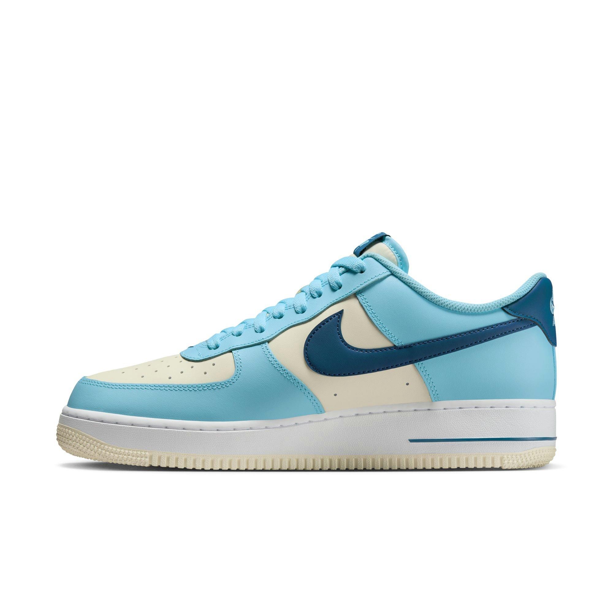 Nike Air Force 1 '07 Men's Aquarius Blue/Court Blue/Coconut Milk Shoe