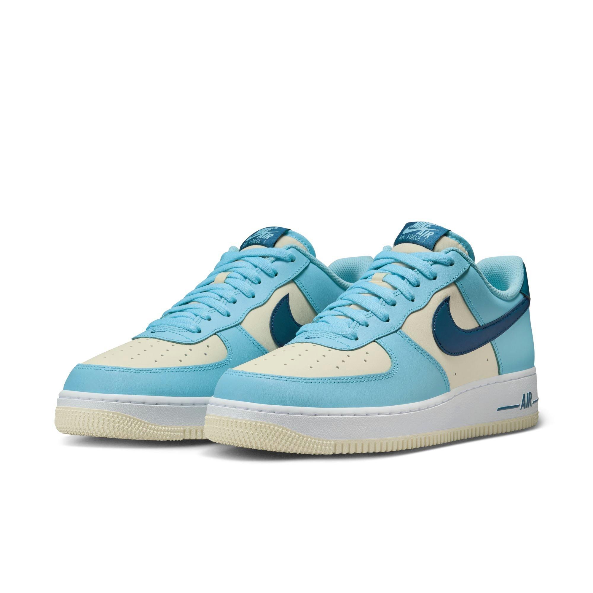 Nike Air Force 1 '07 Men's Aquarius Blue/Court Blue/Coconut Milk Shoe