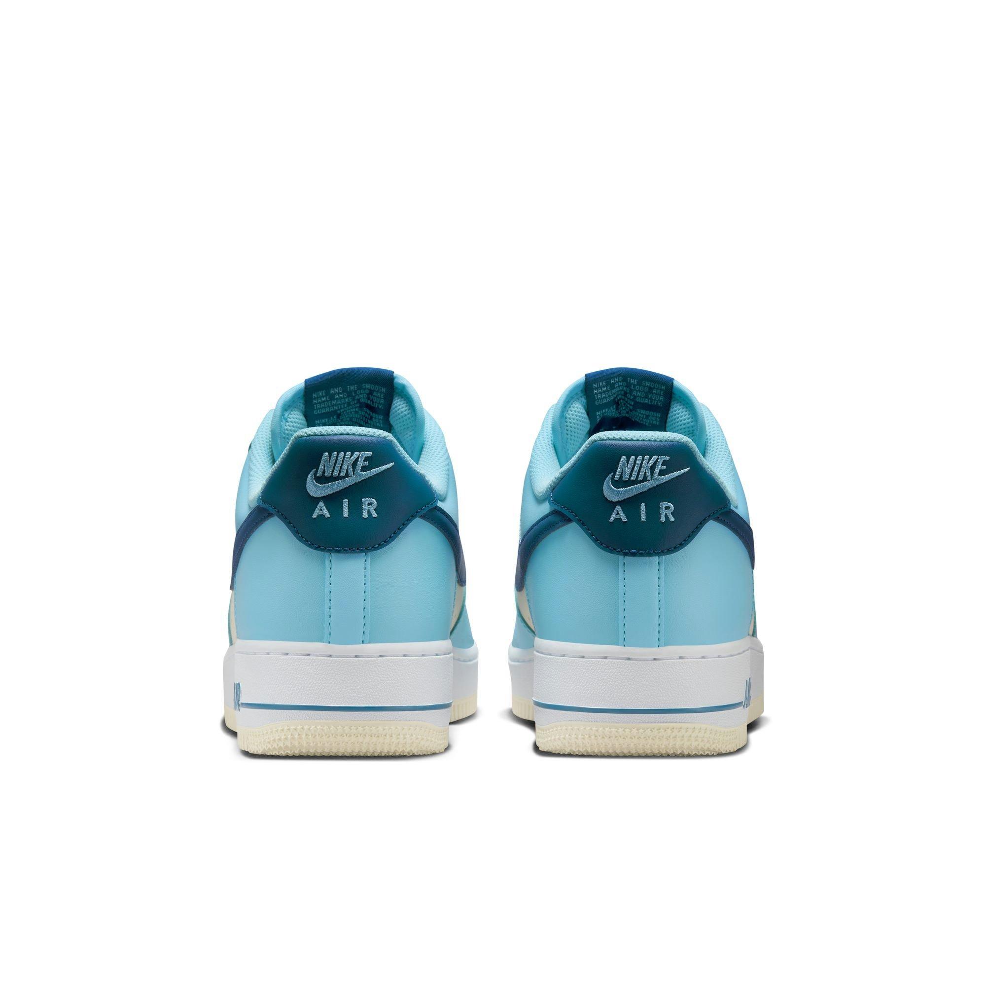 Nike Air Force 1 '07 Men's Aquarius Blue/Court Blue/Coconut Milk Shoe