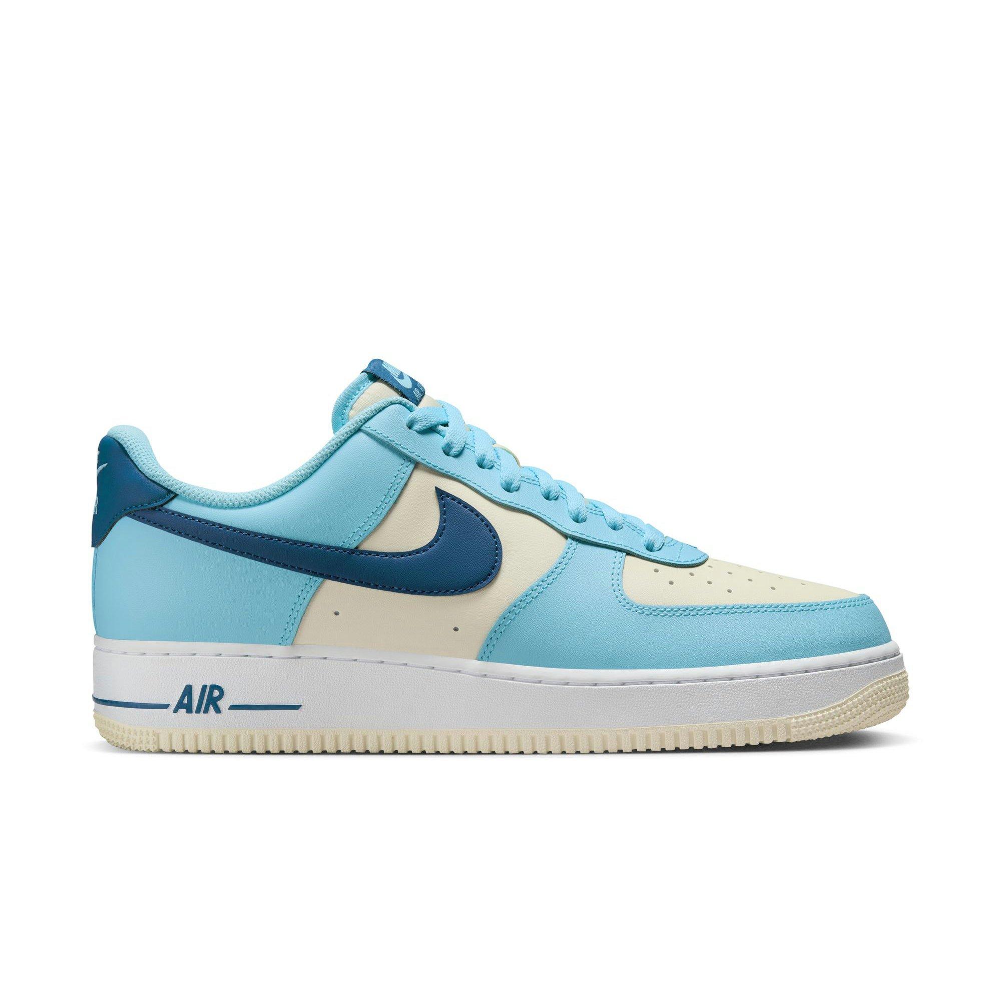 Nike Air Force 1 '07 Men's Aquarius Blue/Court Blue/Coconut Milk Shoe