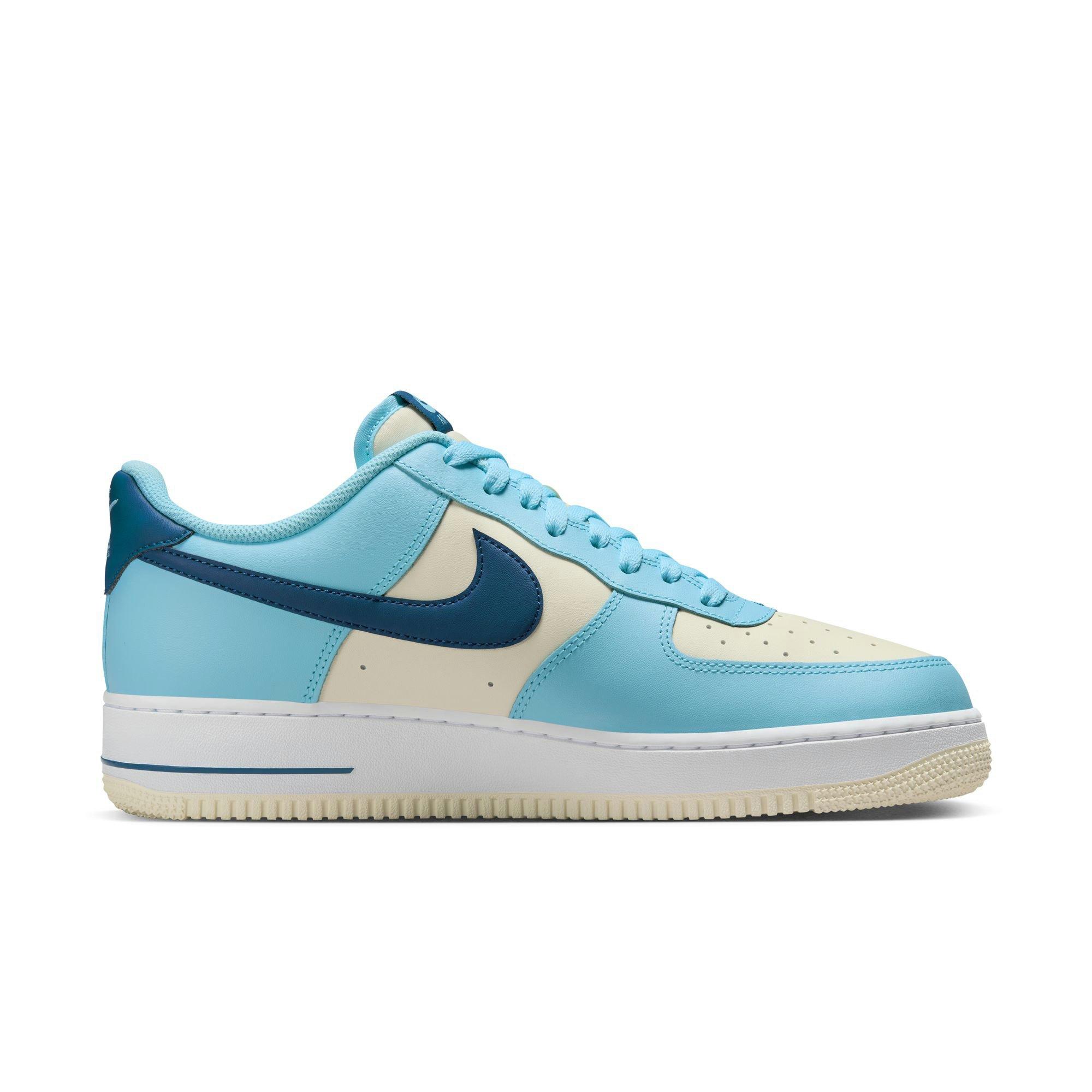 Nike Air Force 1 '07 Men's Aquarius Blue/Court Blue/Coconut Milk Shoe