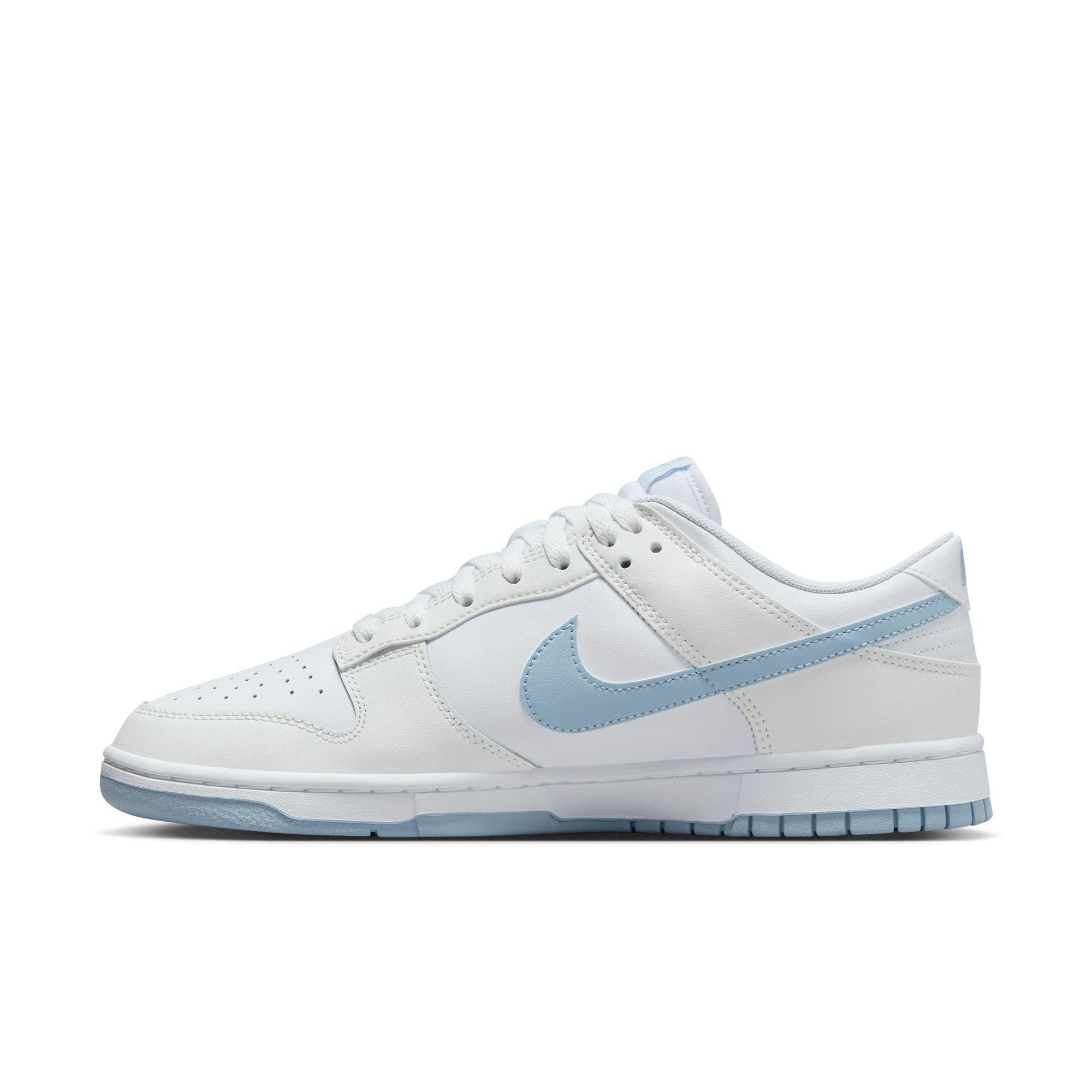 Nike Dunk Low Retro Men's "White/Lt Armory Blue/Summit White" Shoe