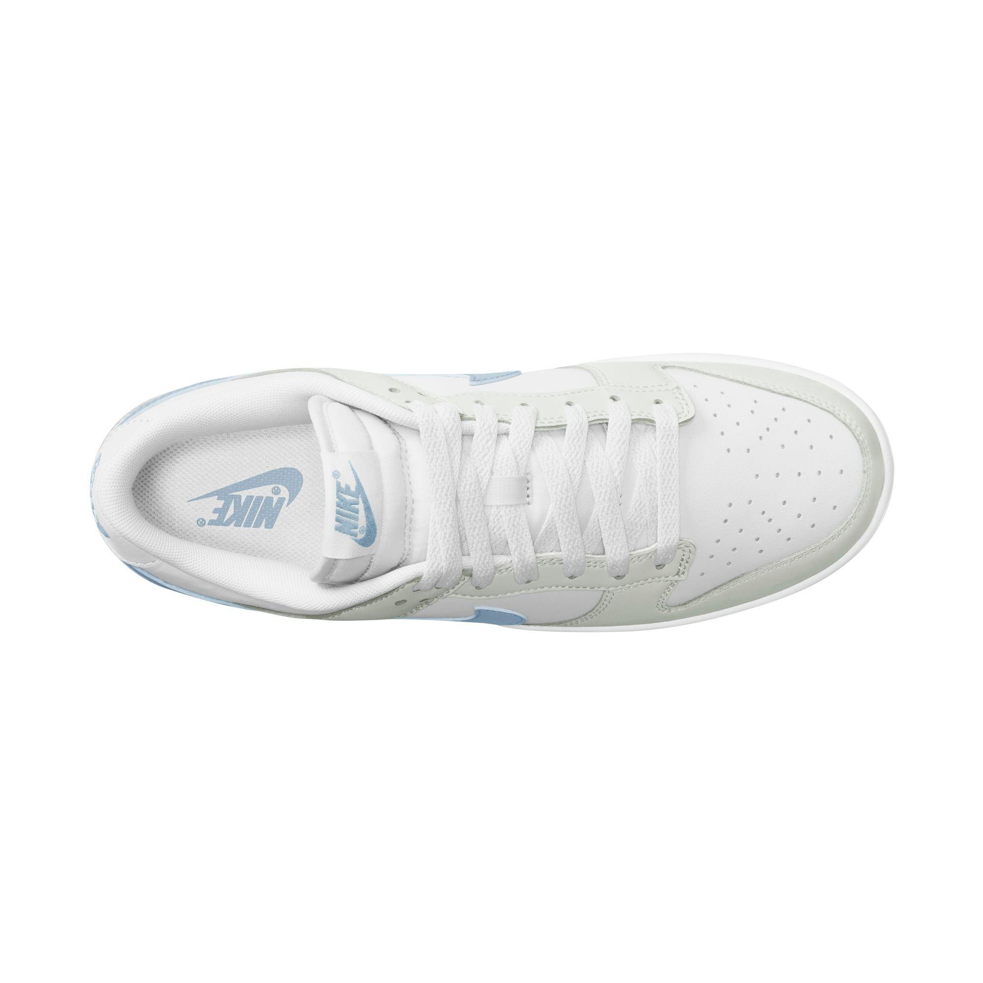 Nike Dunk Low Retro Men's "White/Lt Armory Blue/Summit White" Shoe