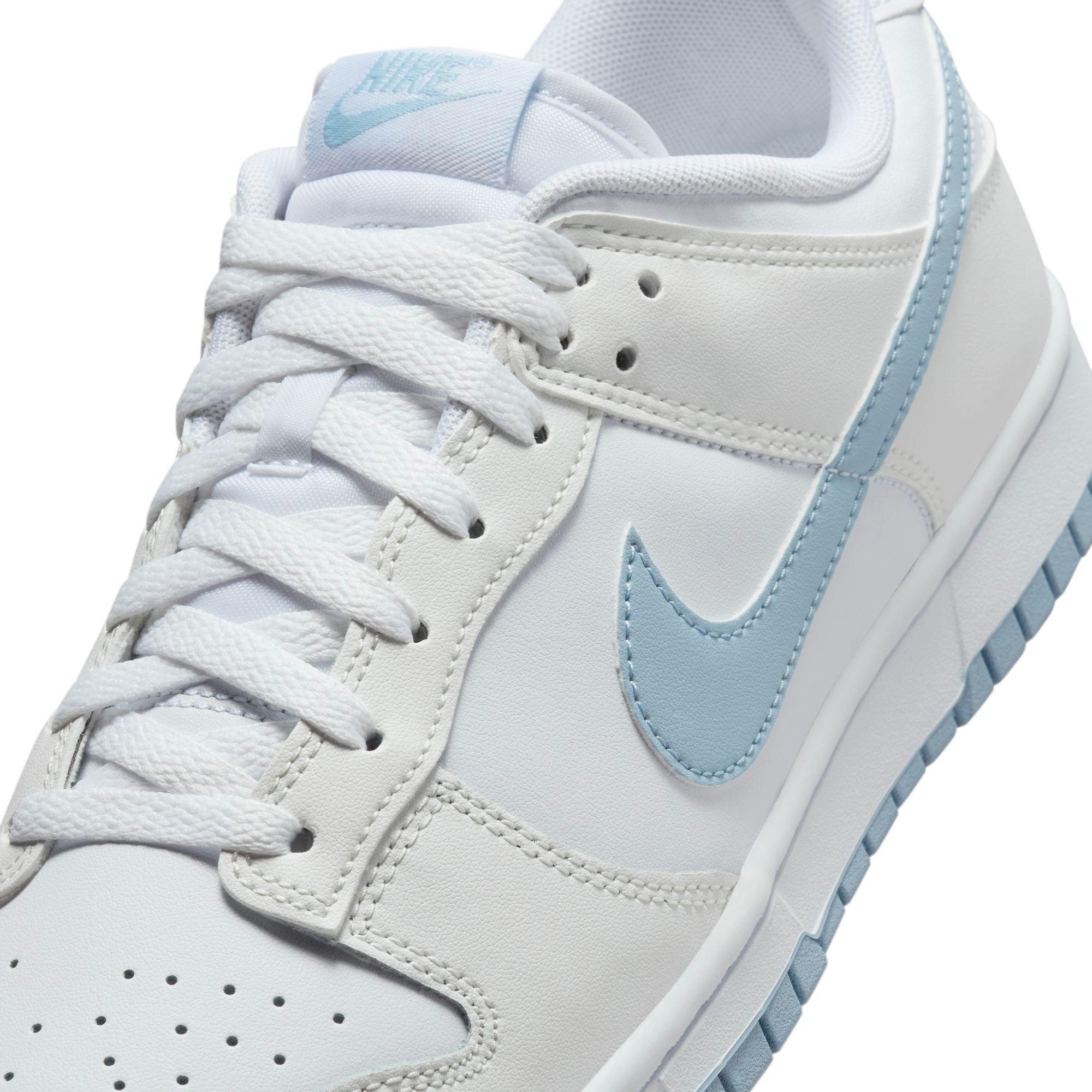 Nike Dunk Low Retro Men's "White/Lt Armory Blue/Summit White" Shoe