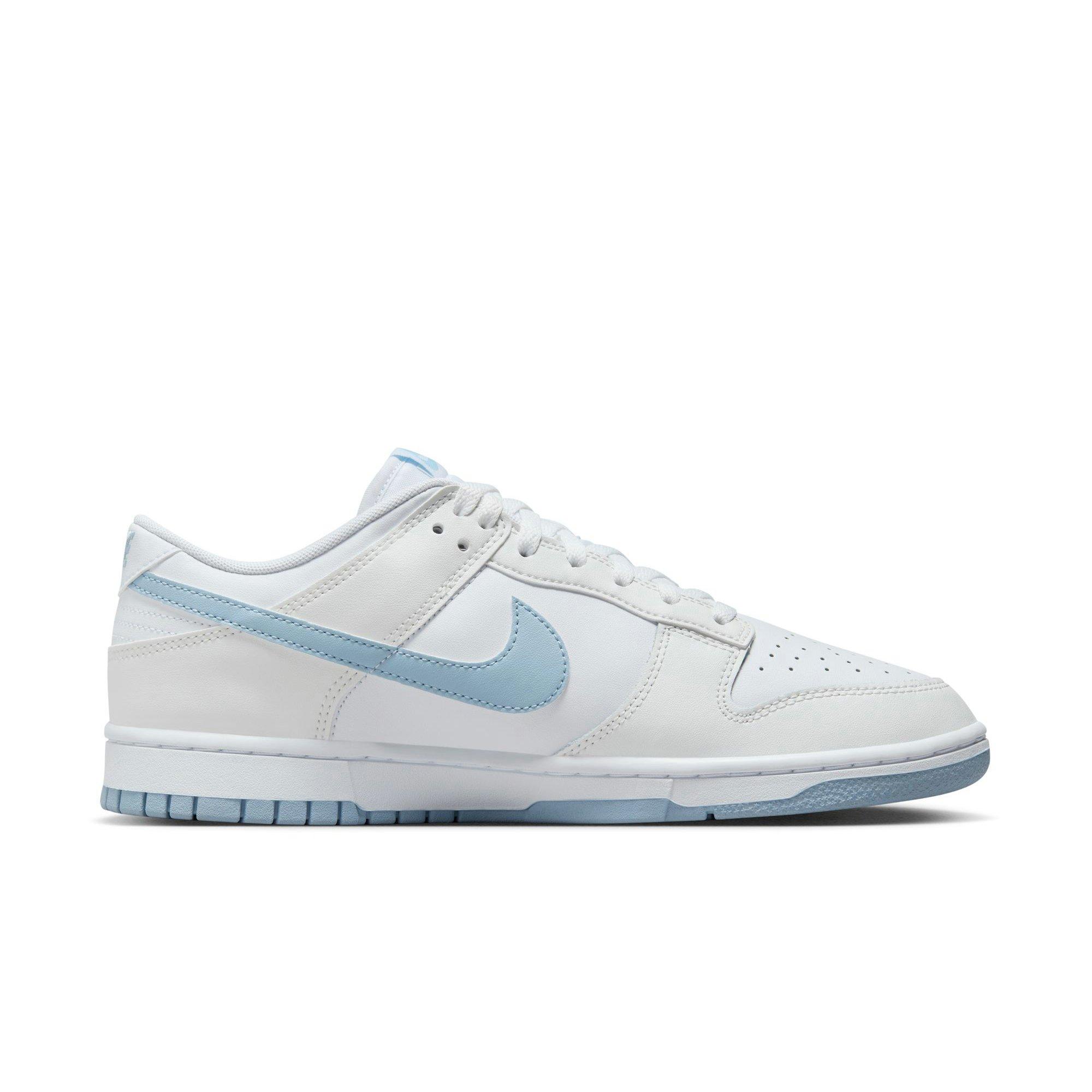 Nike Dunk Low Retro Men's "White/Lt Armory Blue/Summit White" Shoe