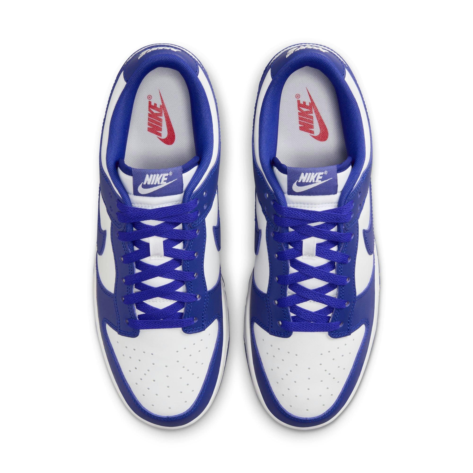 Nike Dunk Retro Men's "White/Concord/University Red" Shoe