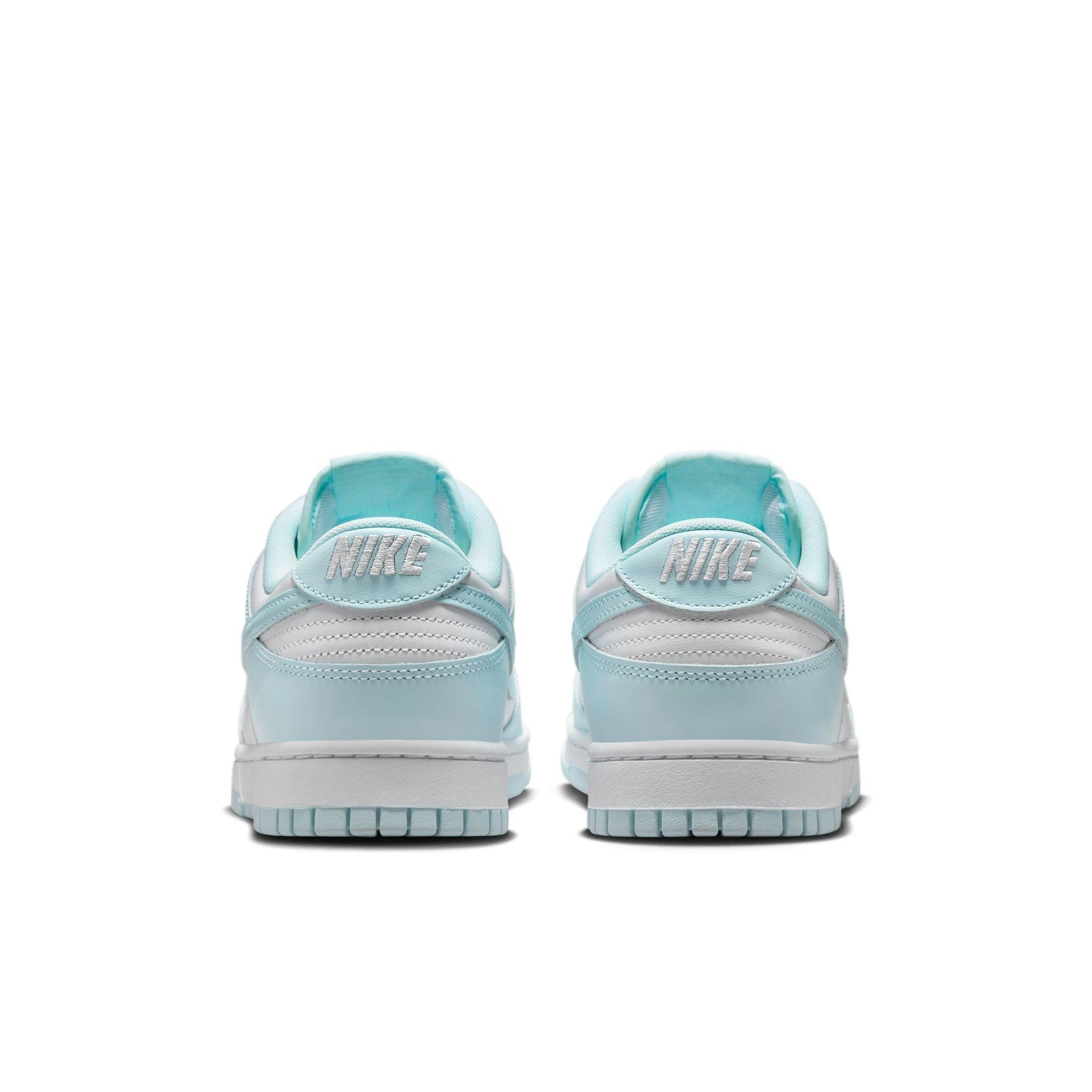 Nike Dunk Low Retro "Glacier Blue" Men's Shoe - WHITE/BLUE Thumbnail View 8