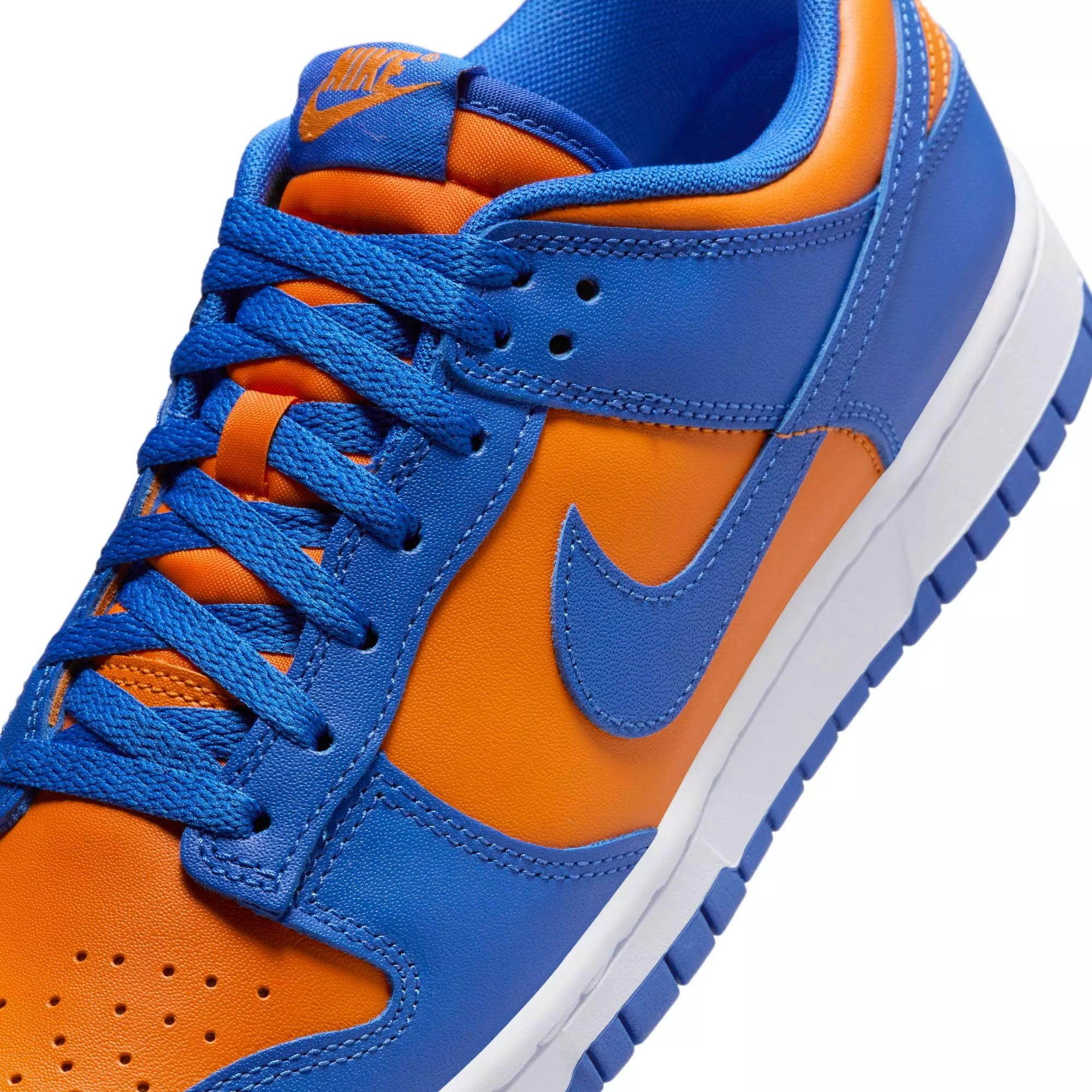 Nike Dunk Low Retro "Bright Ceramic/Tm Royal/University Red" Men's Shoe - BLUE/ORANGE