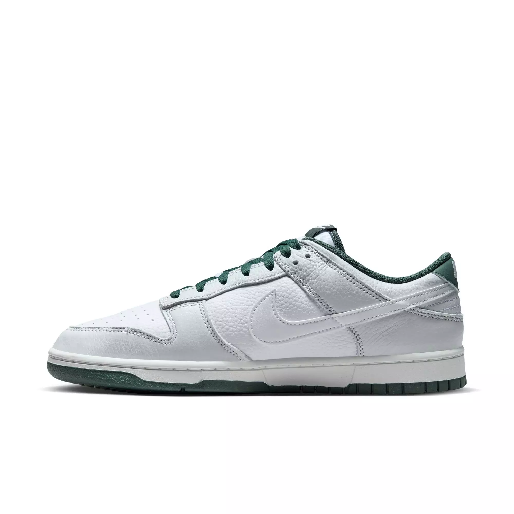 Nike Dunk Low Retro "Photon Dust/White/Vintage Green" Men's Shoe - WHITE/GREEN