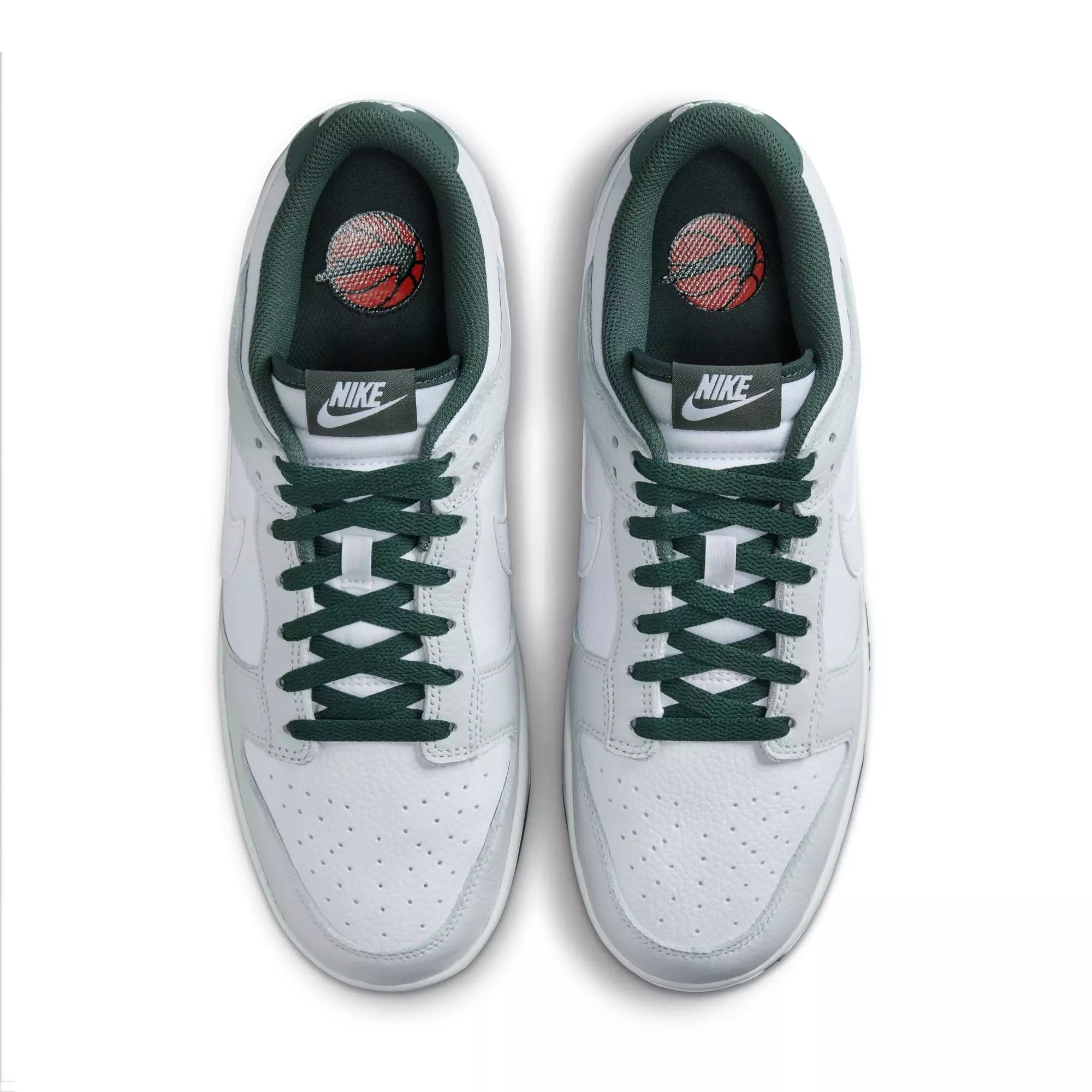 Nike Dunk Low Retro "Photon Dust/White/Vintage Green" Men's Shoe - WHITE/GREEN