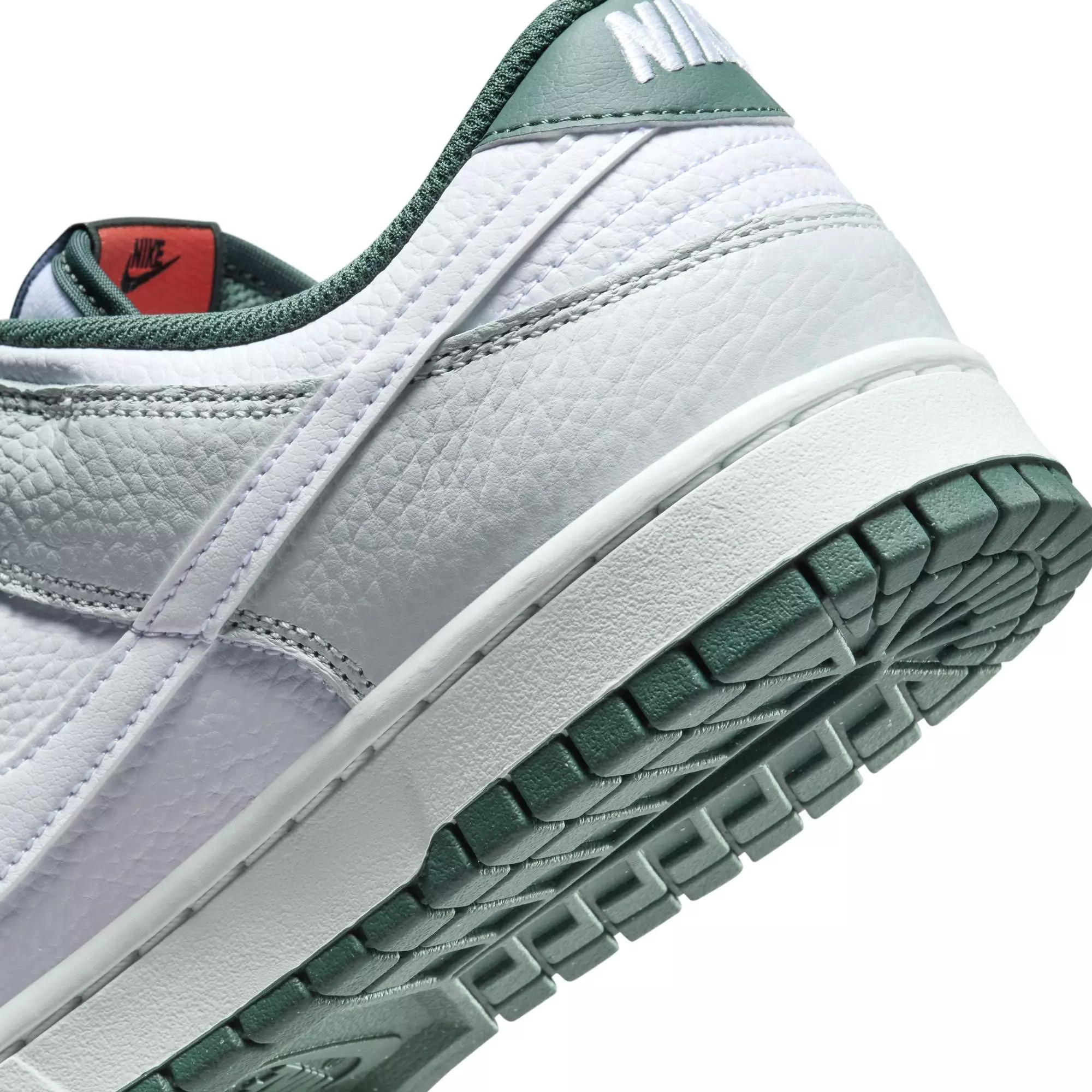 Nike Dunk Low Retro "Photon Dust/White/Vintage Green" Men's Shoe - WHITE/GREEN