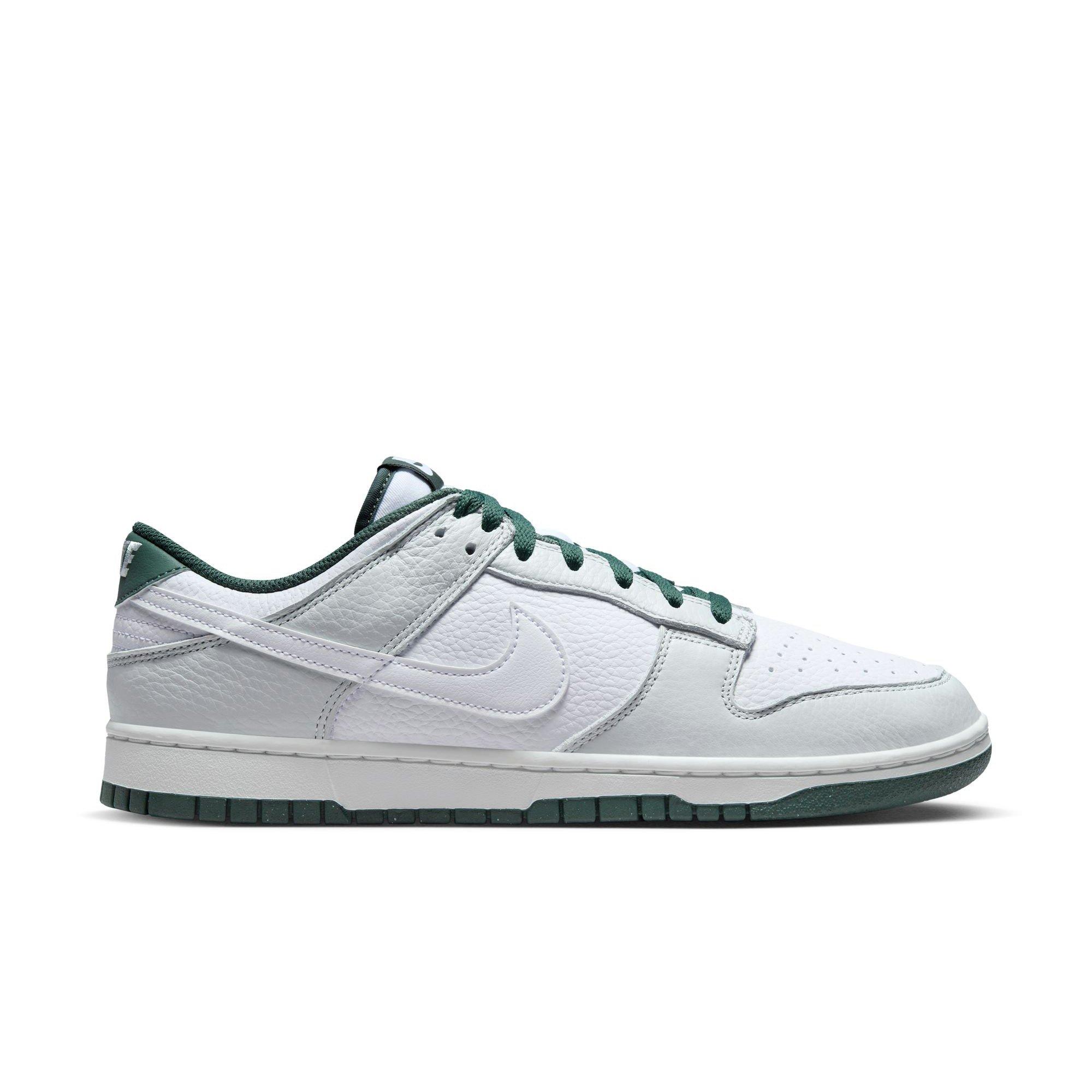 Nike Dunk Low Retro "Photon Dust/White/Vintage Green" Men's Shoe - WHITE/GREEN