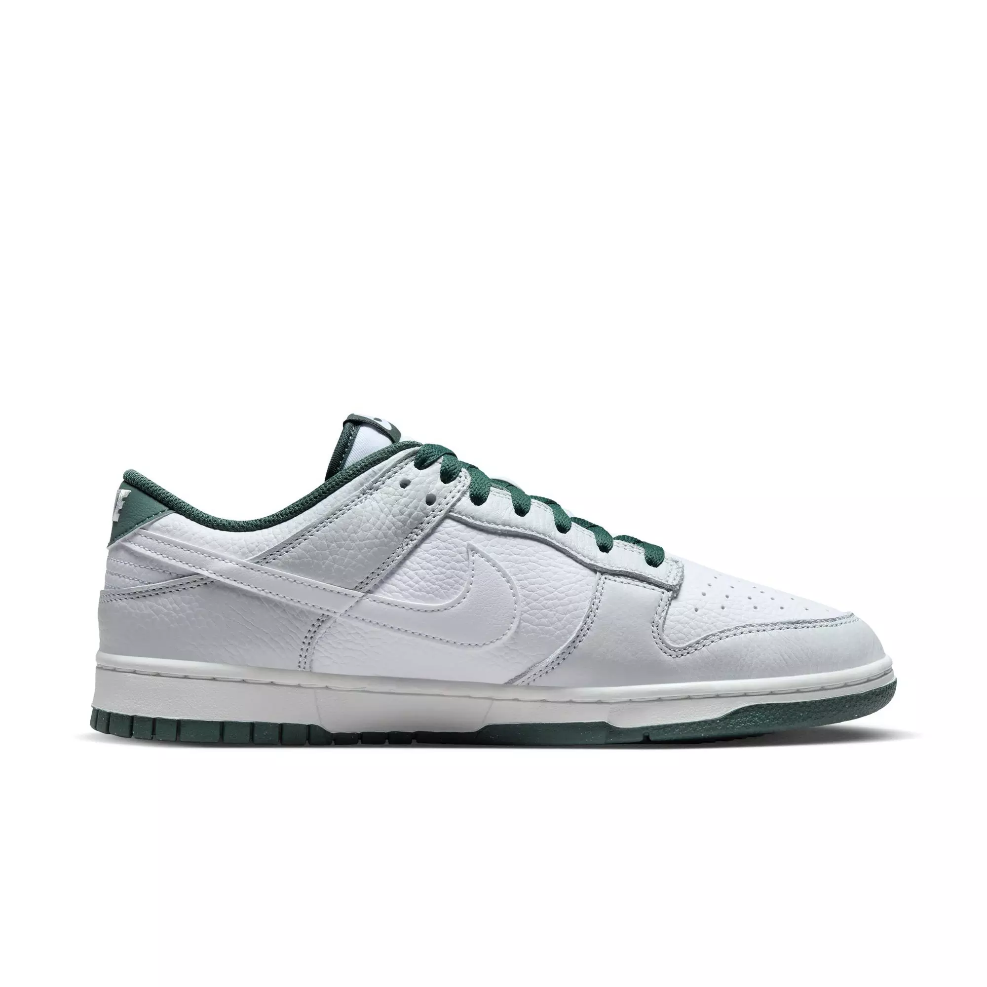 Nike Dunk Low Retro "Photon Dust/White/Vintage Green" Men's Shoe - WHITE/GREEN