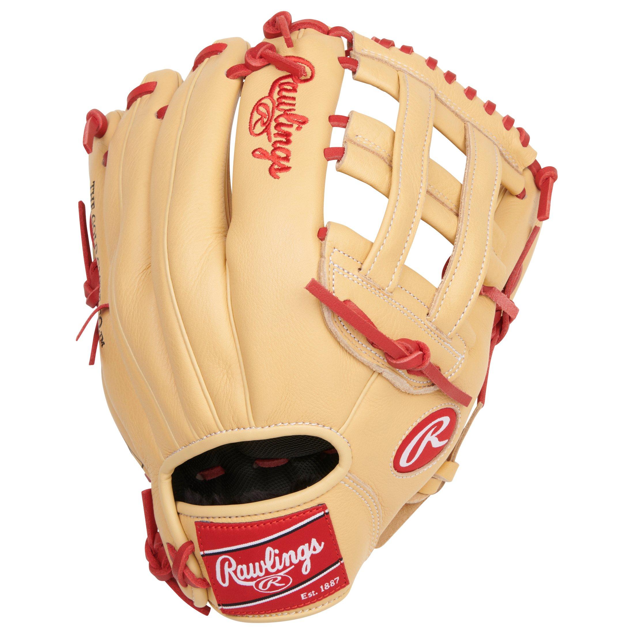 Rawlings Youth Select Pro Lite Bryce Harper Baseball Glove - TAN/RED Thumbnail View 1