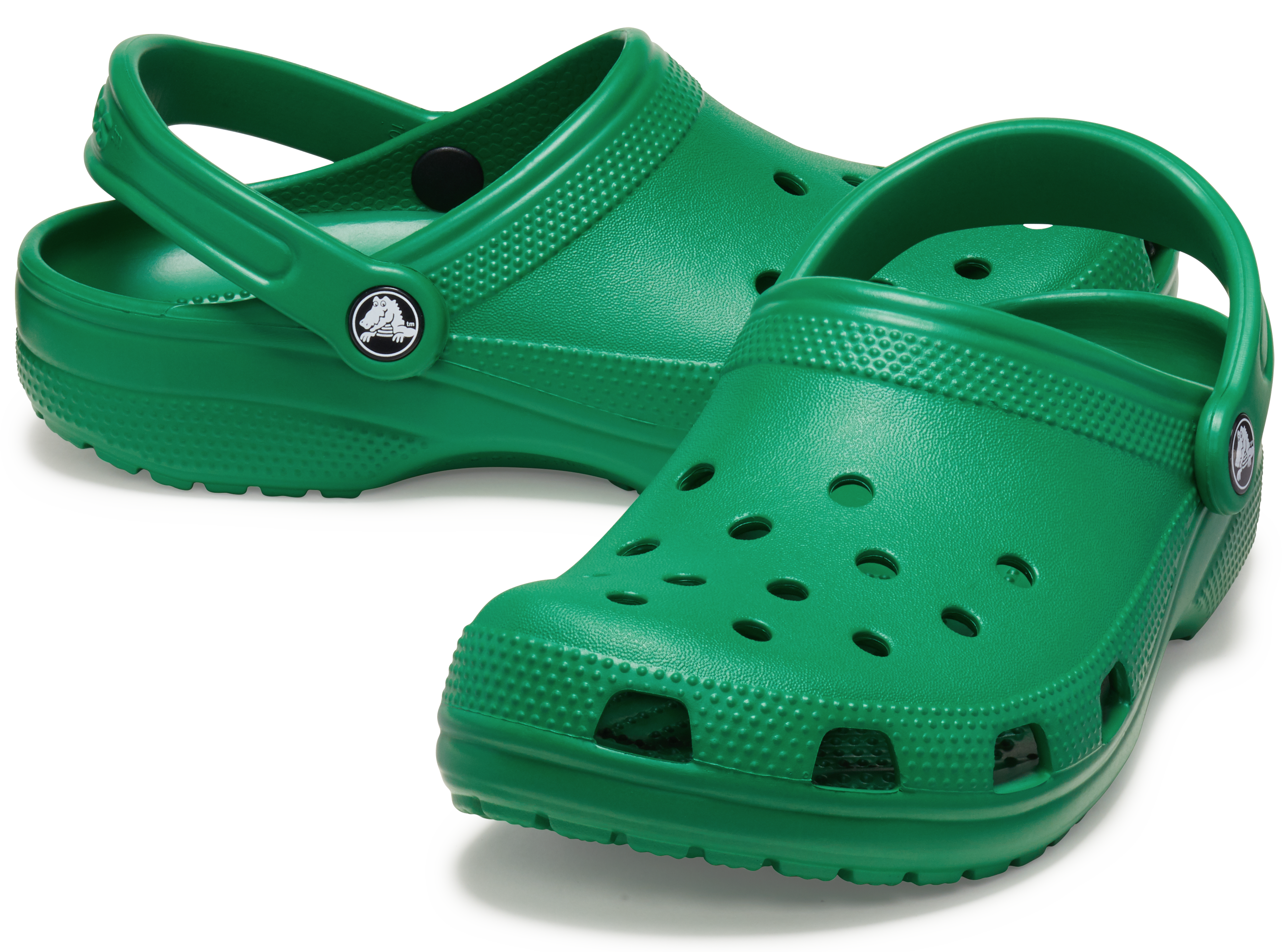 Crocs Classic "Green Ivy" Men's Clog - GREEN Thumbnail View 3