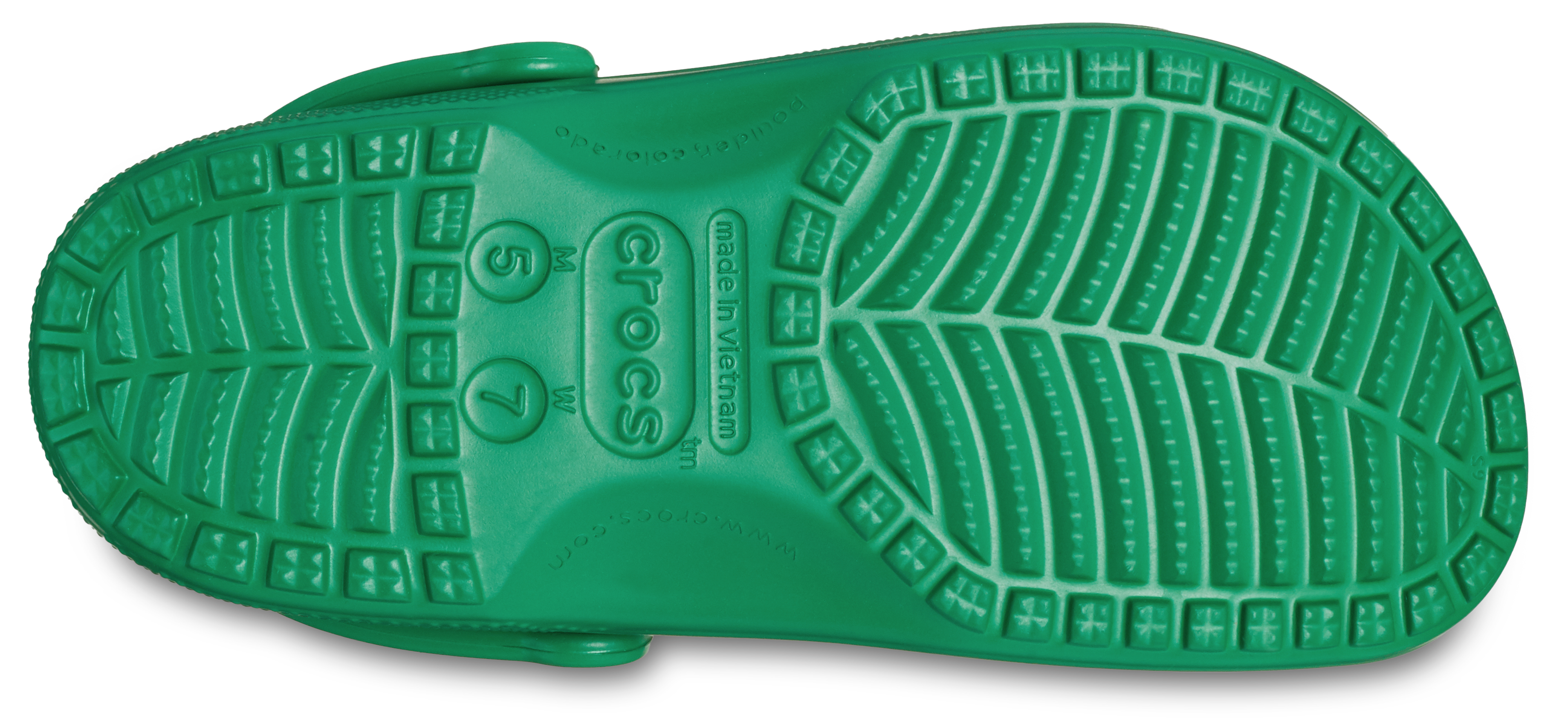 Crocs Classic "Green Ivy" Men's Clog - GREEN Thumbnail View 5