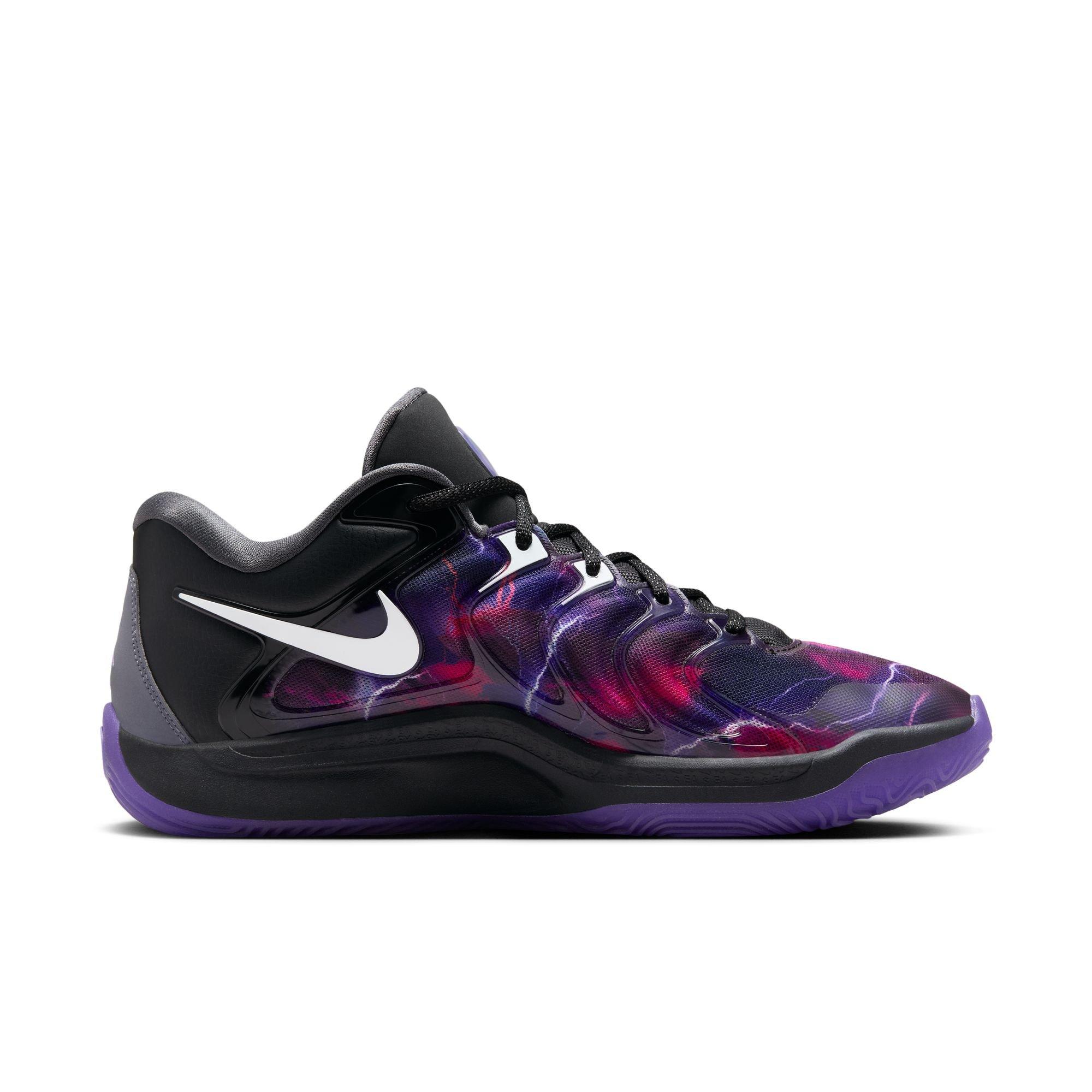 Nike KD17 Producer Pack "Metro Boomin" Men's Basketball Shoe - BLACK/WHITE/ATOMIC VIOLET Thumbnail View 2