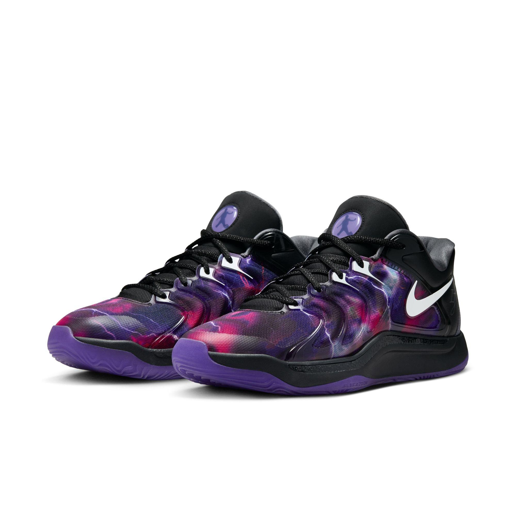 Nike KD17 Producer Pack "Metro Boomin" Men's Basketball Shoe - BLACK/WHITE/ATOMIC VIOLET Thumbnail View 3