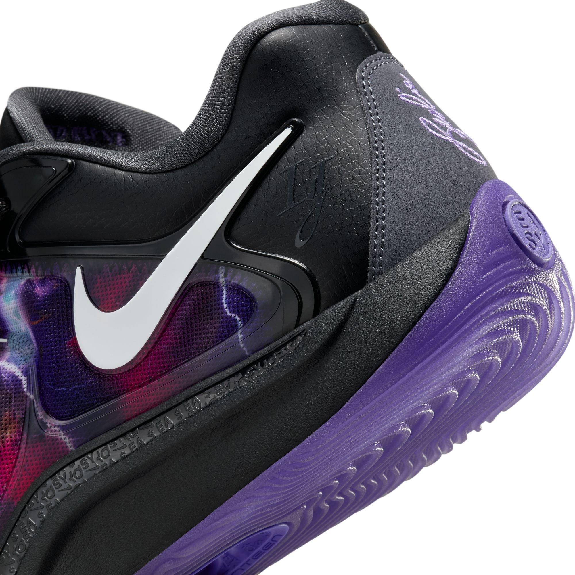Nike KD17 Producer Pack "Metro Boomin" Men's Basketball Shoe - BLACK/WHITE/ATOMIC VIOLET Thumbnail View 5