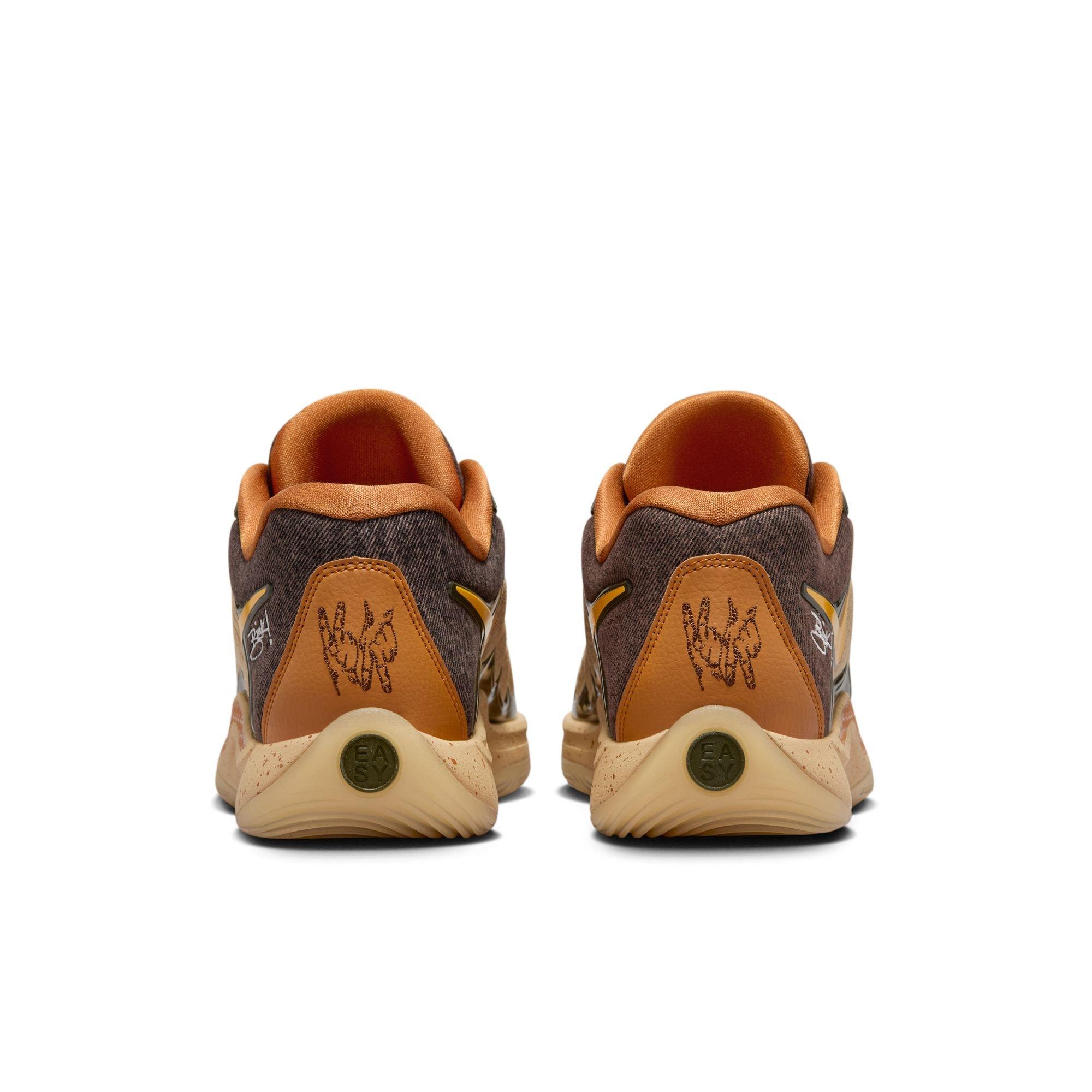 Nike KD17 Producer Pack "Bink!" Men's Basketball Shoe - SESAME/UNIVERSITY GOLD/ROUGH GREEN Thumbnail View 8