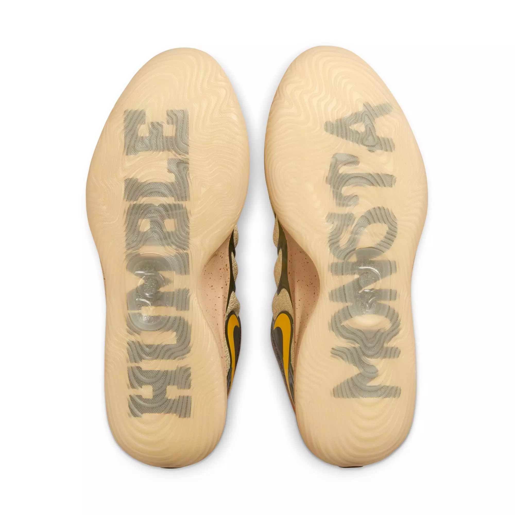 Nike KD17 Producer Pack "Bink!" Men's Basketball Shoe - SESAME/UNIVERSITY GOLD/ROUGH GREEN