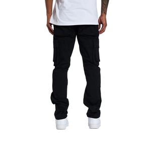 Crysp Denim Men's Allen Cargo Pants - Black