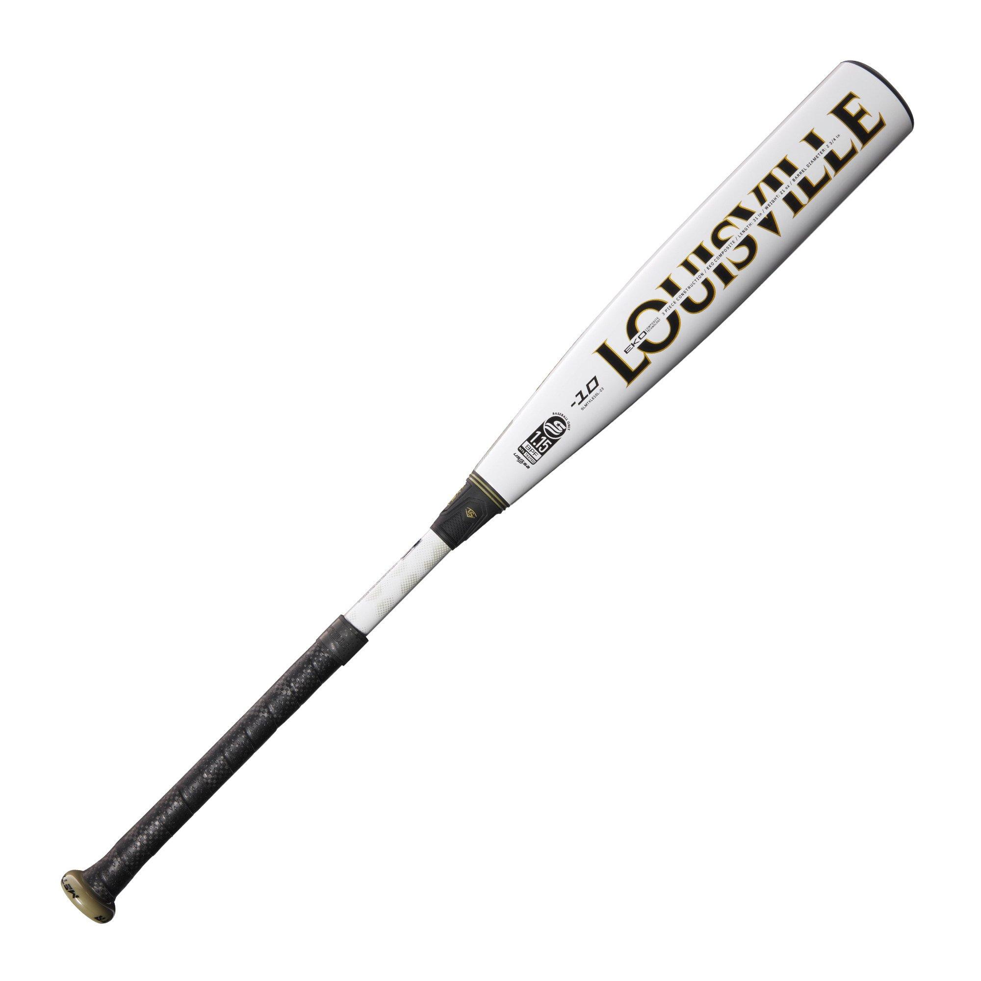 Louisville Slugger Meta USSSA Baseball Bat (-10) 2023 - WHITE Thumbnail View 3
