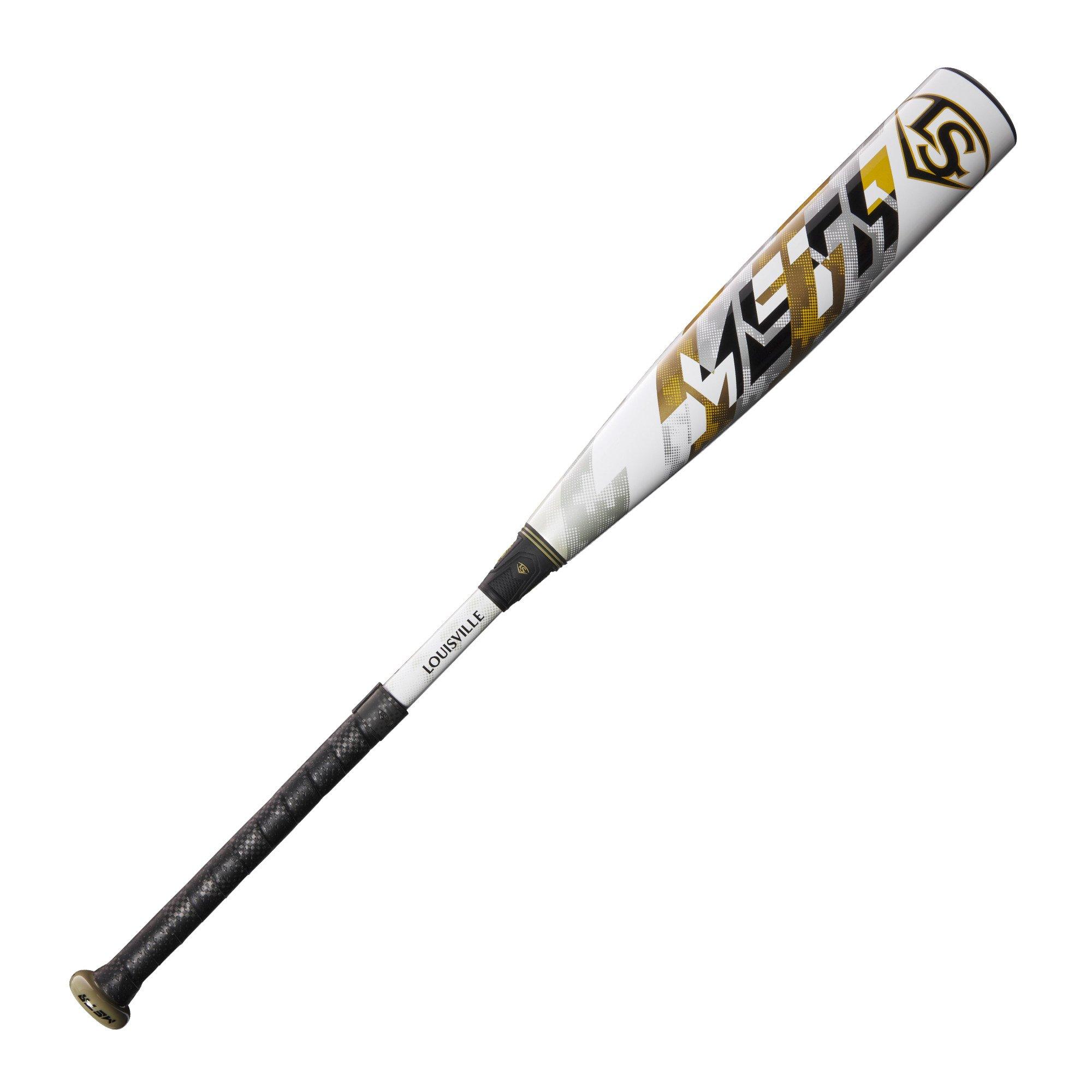 Louisville Slugger Meta USSSA Baseball Bat (-10) 2023 - WHITE Thumbnail View 5