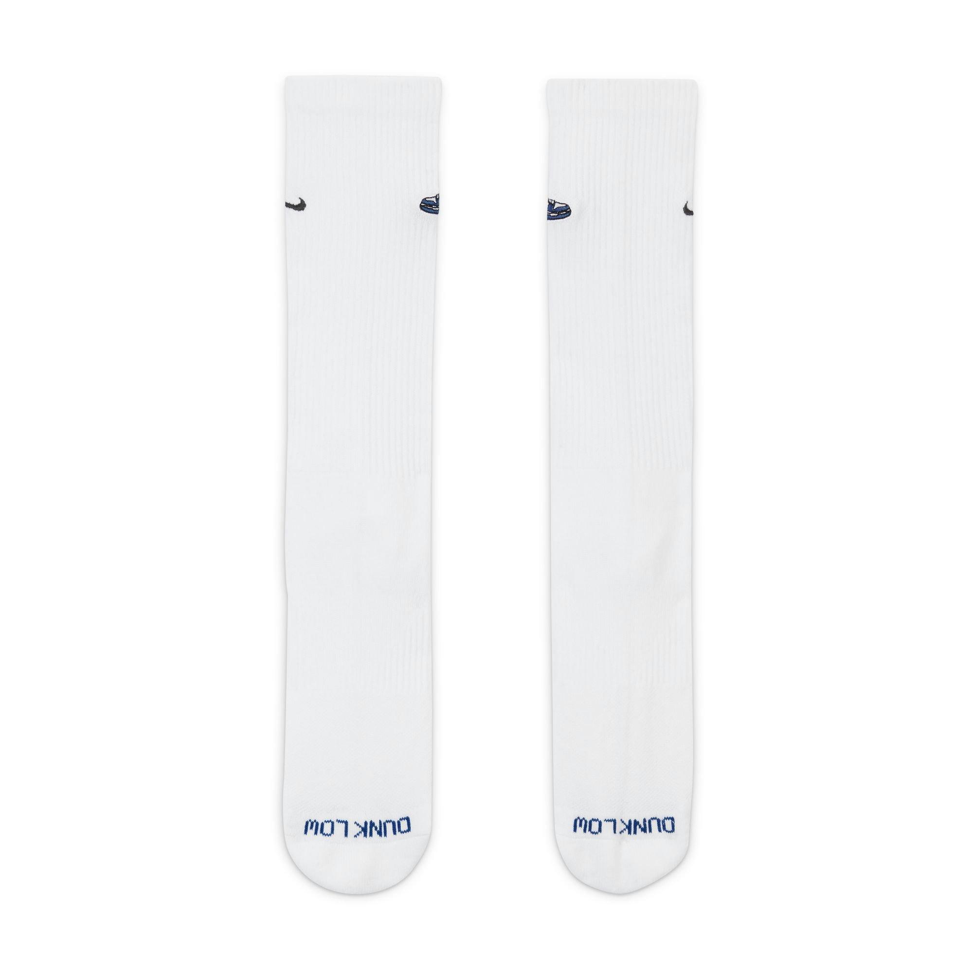 Nike Everyday Dunk Cushioned Crew Socks (1 Pair) - WHITE Thumbnail View 2