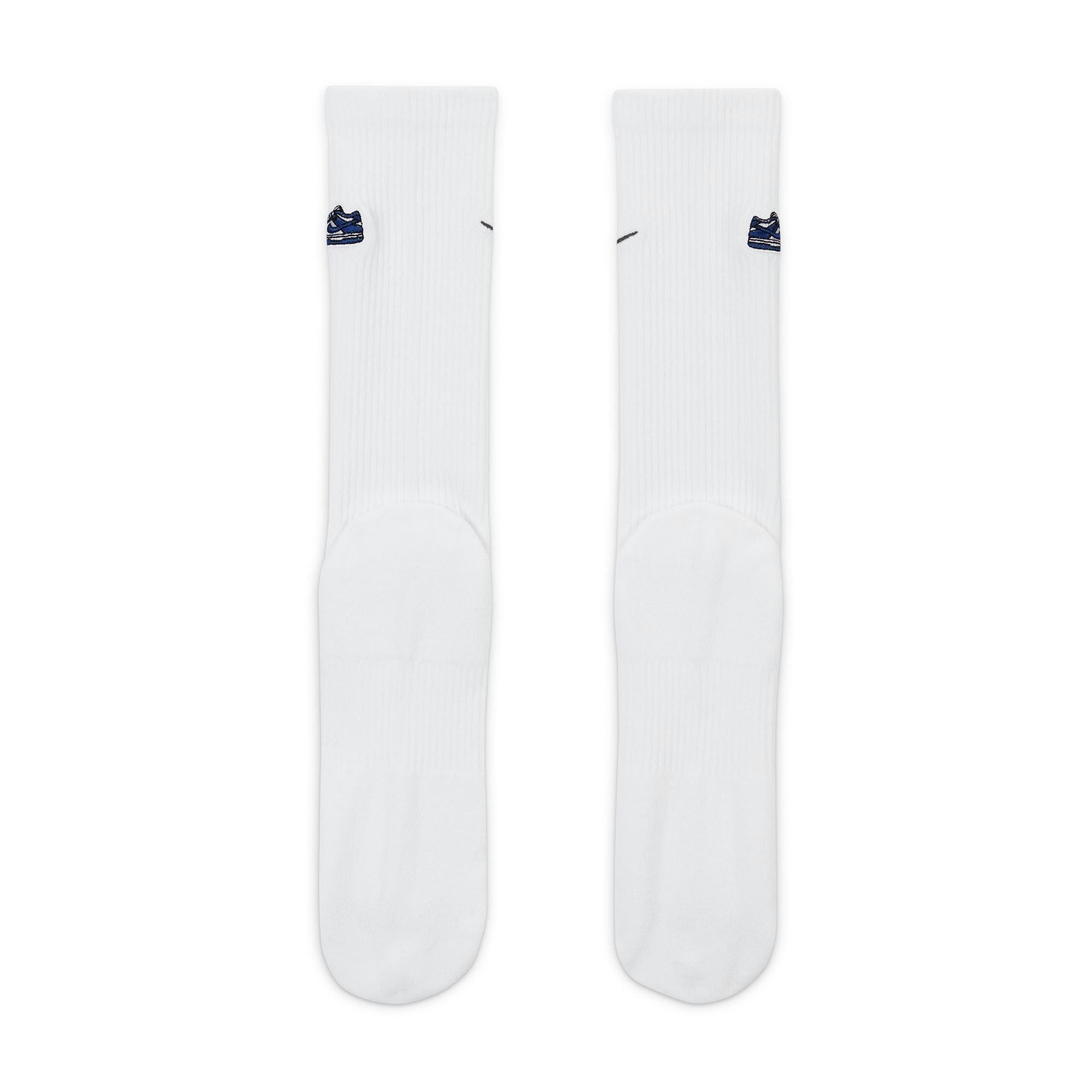 Nike Everyday Dunk Cushioned Crew Socks (1 Pair) - WHITE Thumbnail View 3