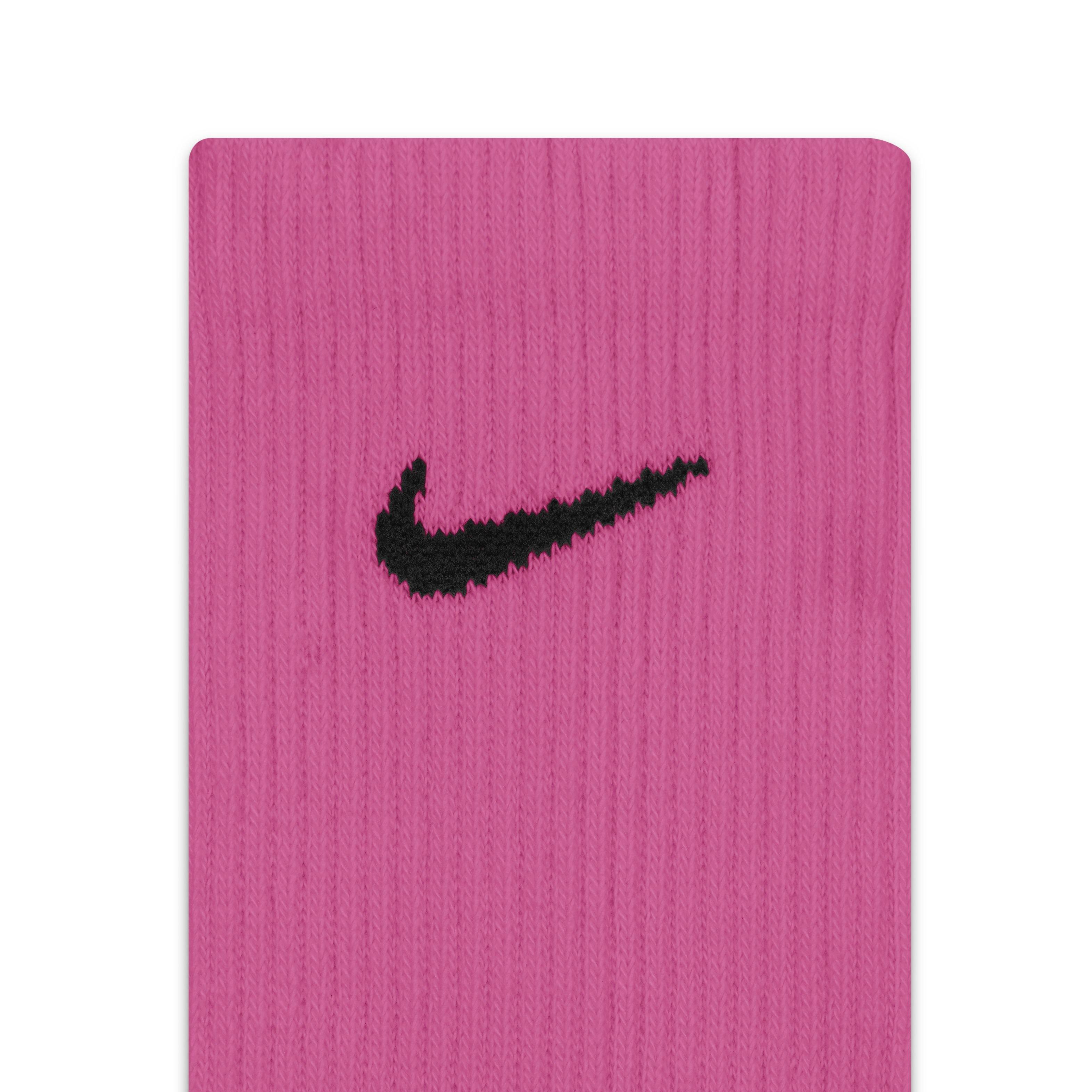 Nike Everyday Plus Cushioned Crew Neon Training Socks (6 Pairs)