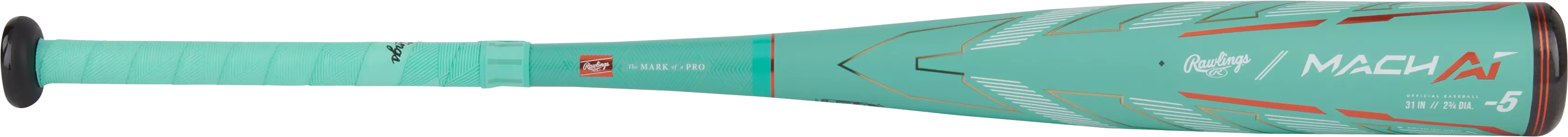 Rawlings Mach Ai Youth USSSA Baseball Bat (-5) 2024 - DK GREEN