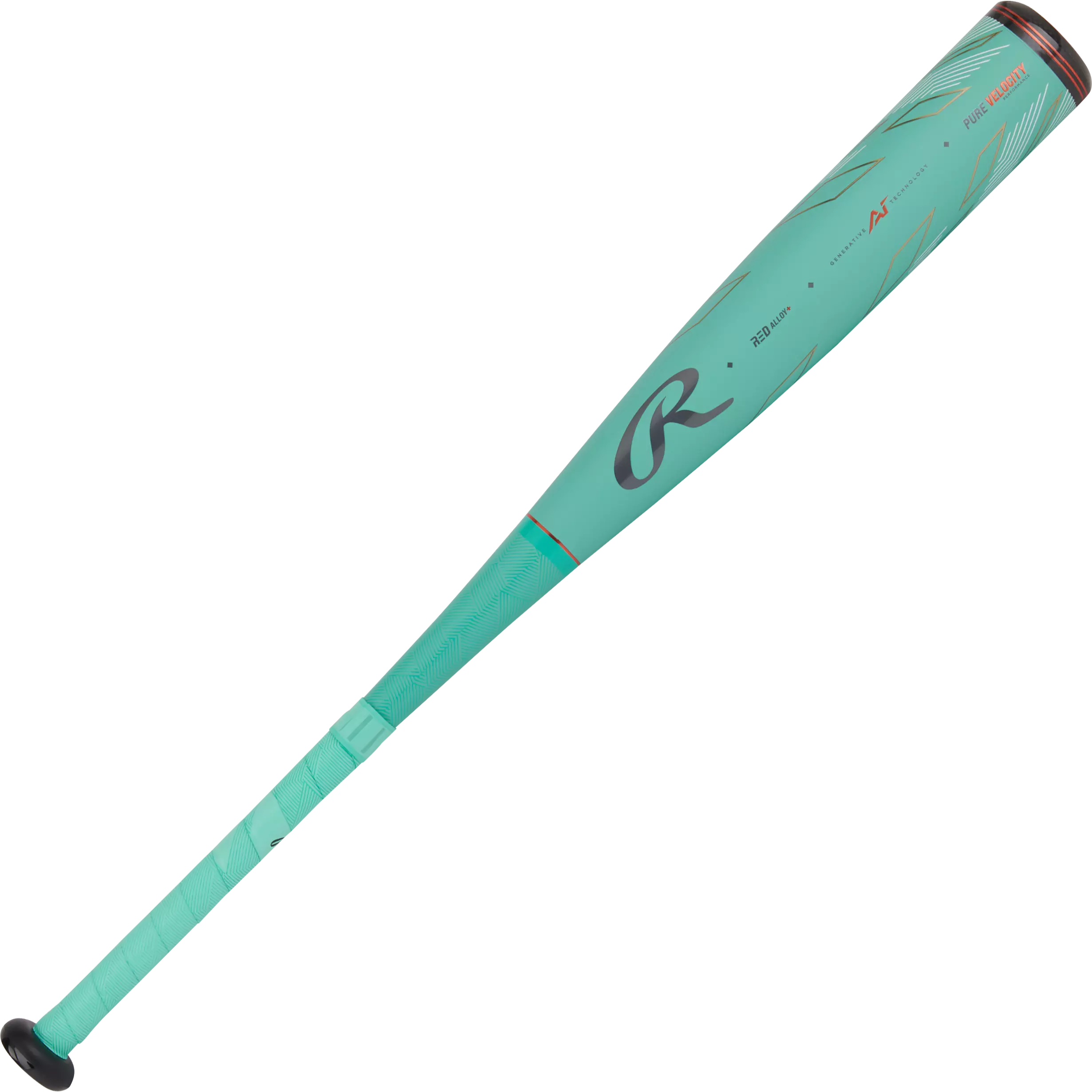 Rawlings Mach AI Youth USSSA Baseball Bat (-8) 2024 - DK GREEN