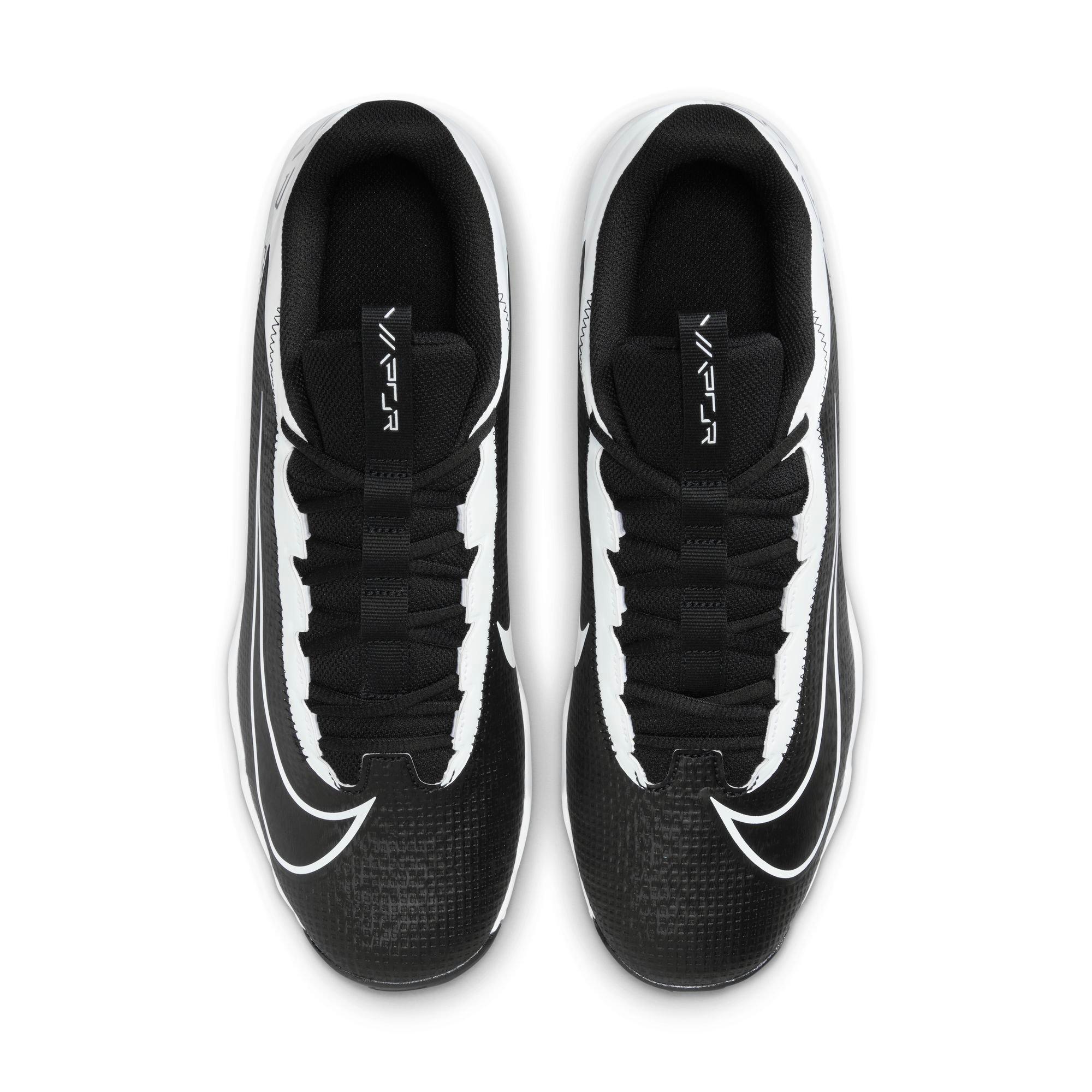 Nike Vapor Edge Shark 2 "Black/White" Men's Football Cleat - BLACK Thumbnail View 7