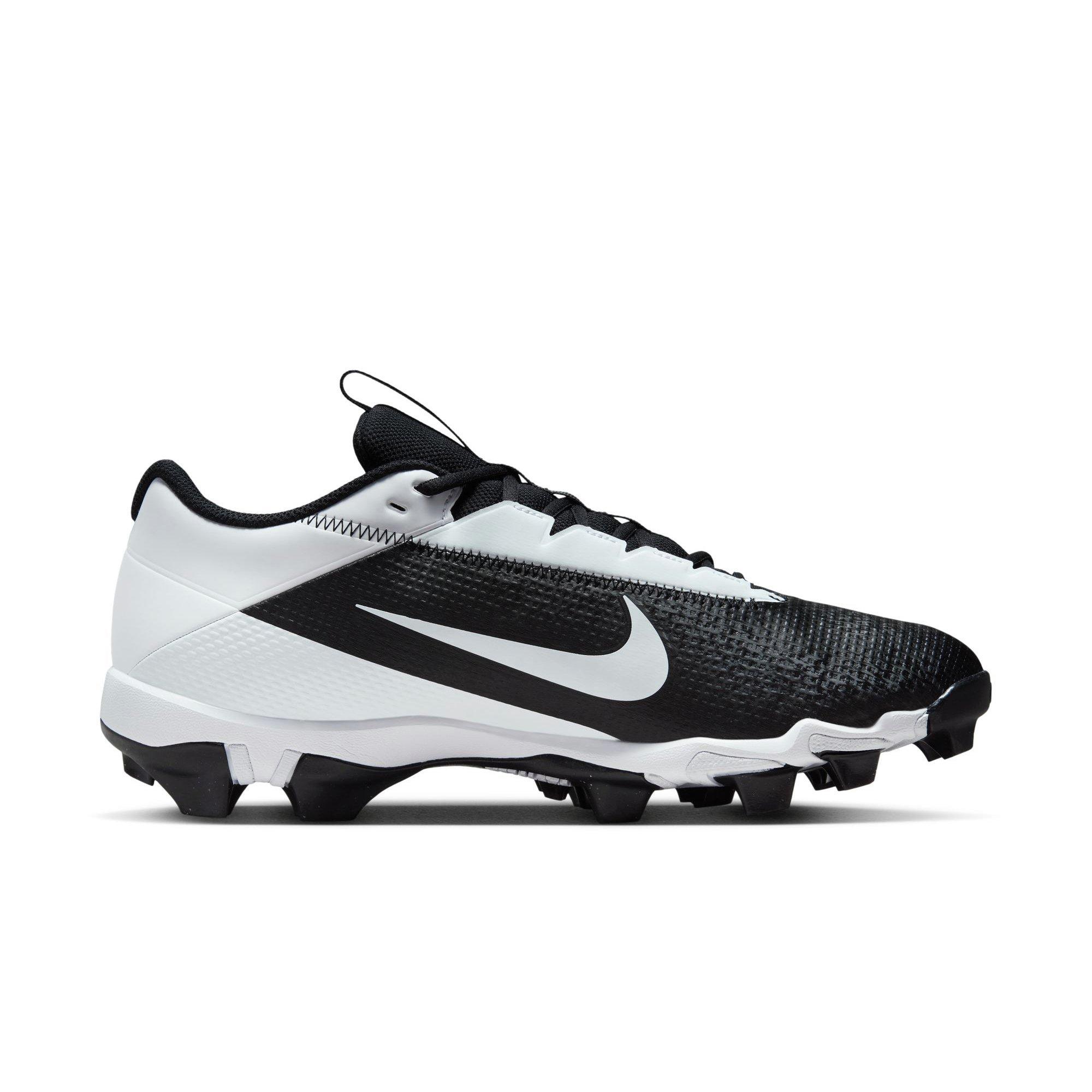 Nike Vapor Shark Boy's 643161-001 Black White Cleats sale Youth Shoes 5Y