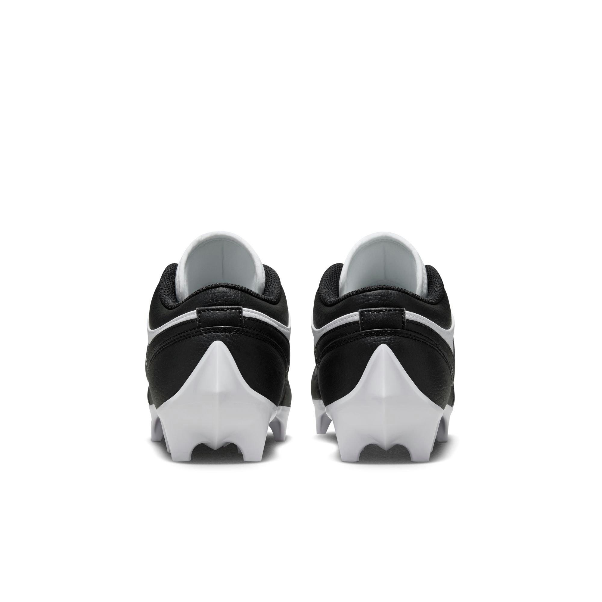 Jordan 1 Low TD "White/Black" Men's Football Cleat - WHITE Thumbnail View 6